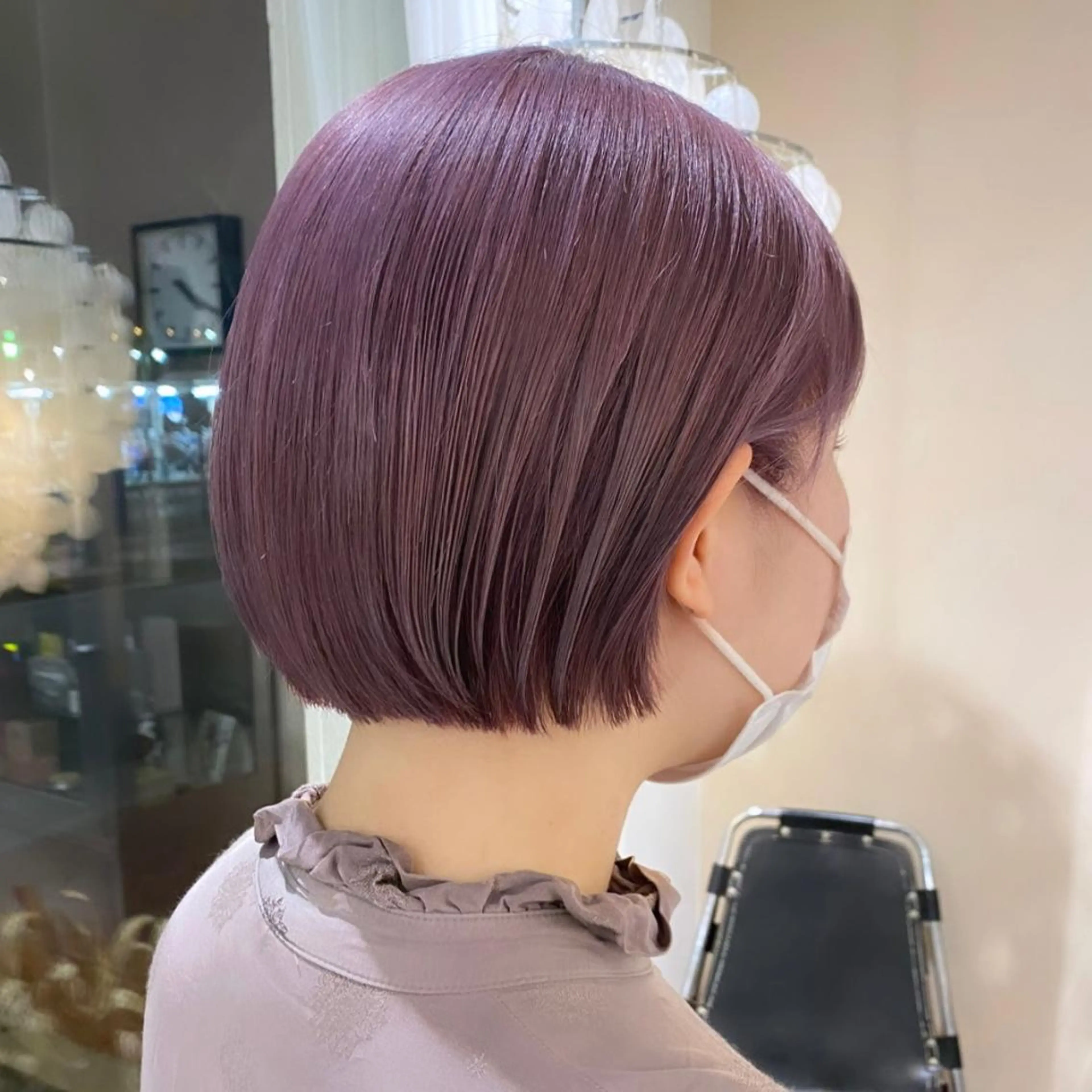 ショート カラー 濱本 新奈 / 髪質改善のヘアスタイル