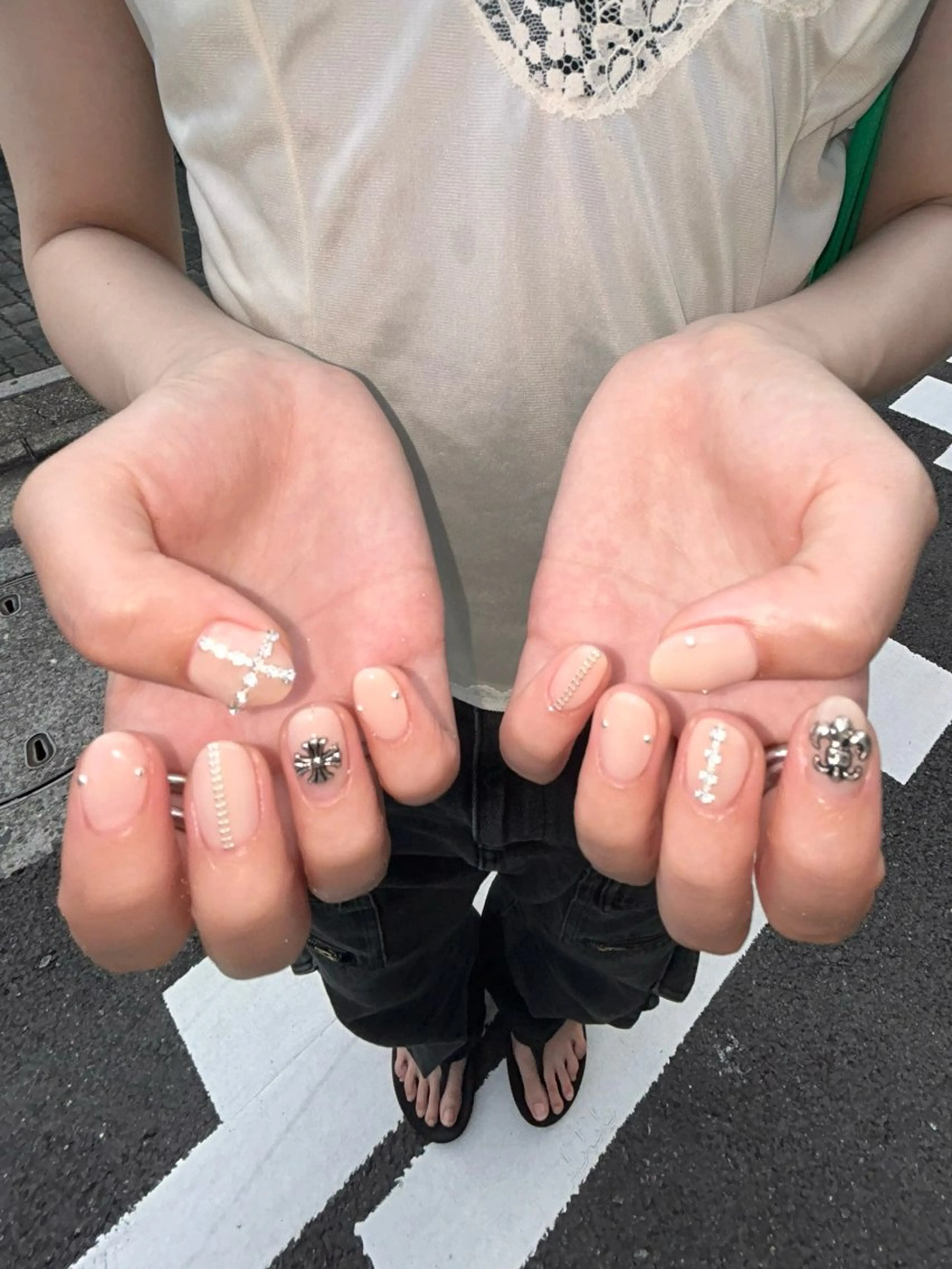 ネイル Kotone ｡:.ﾟஐ⋆*のネイルデザイン