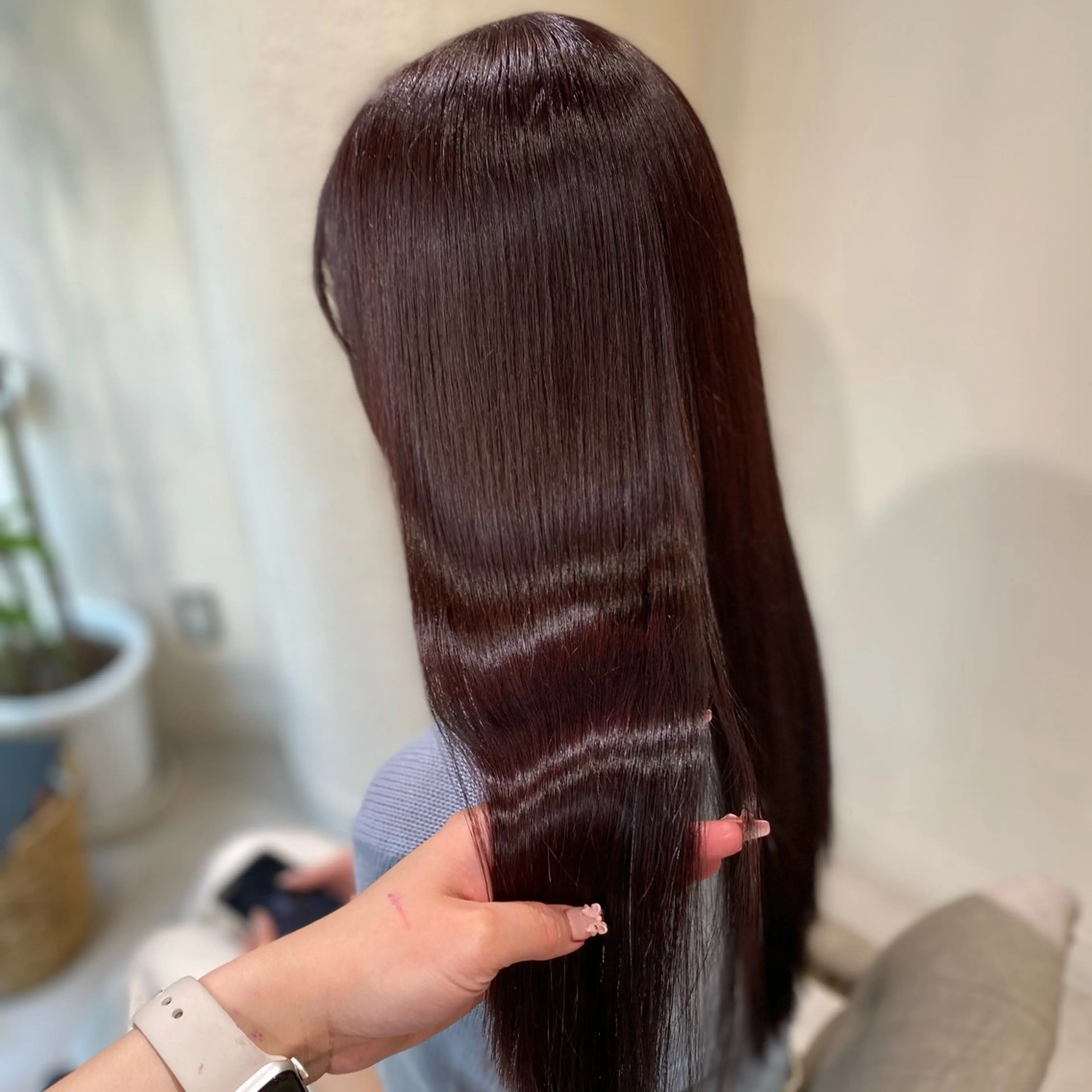 カラー ヘアカラー トリートメント ハイトーン✨艶髪💘 💘 AYANO💘のヘアスタイル