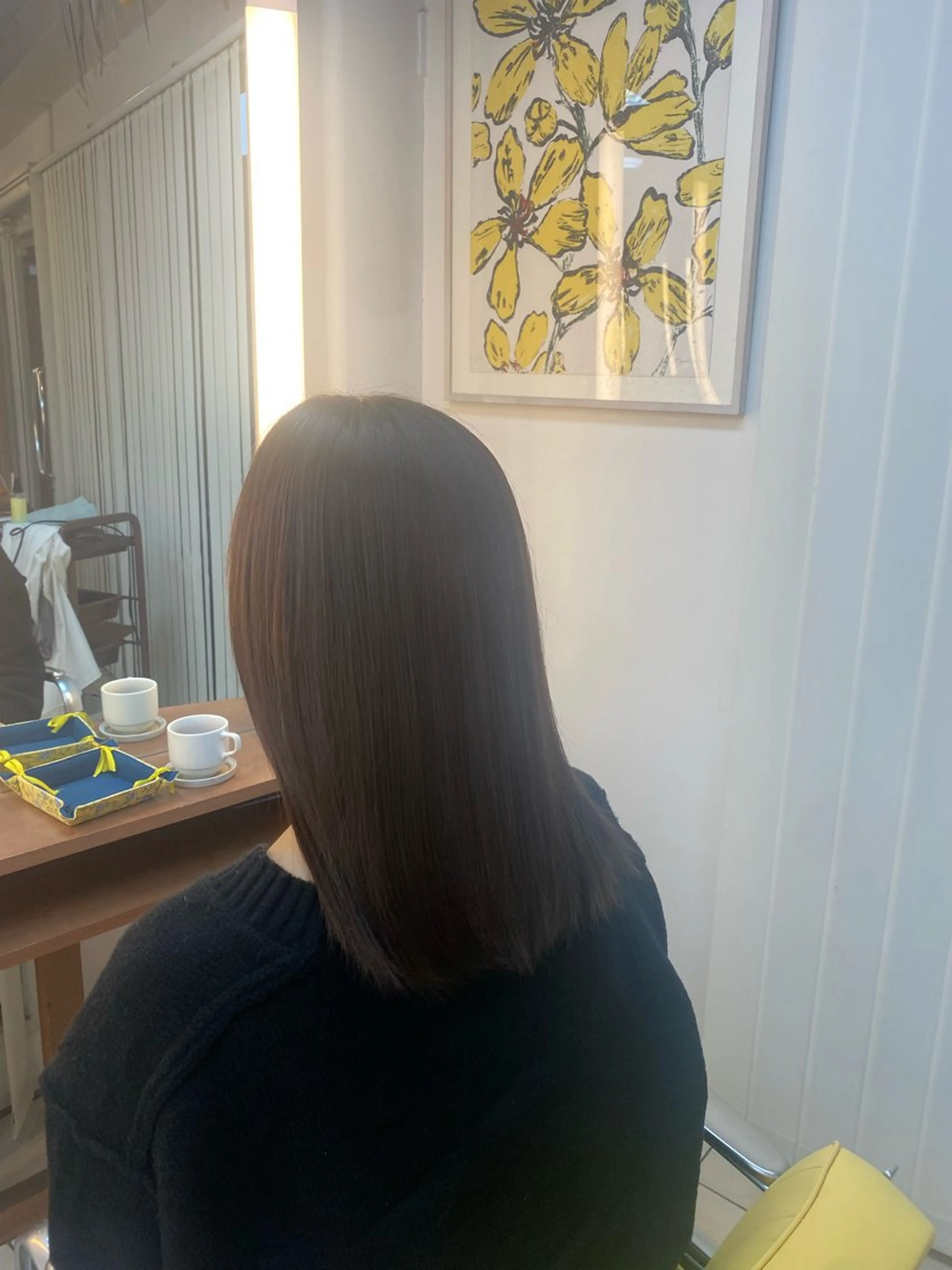 ロング カラー メンズ特化 エシカル　松原大将のヘアスタイル