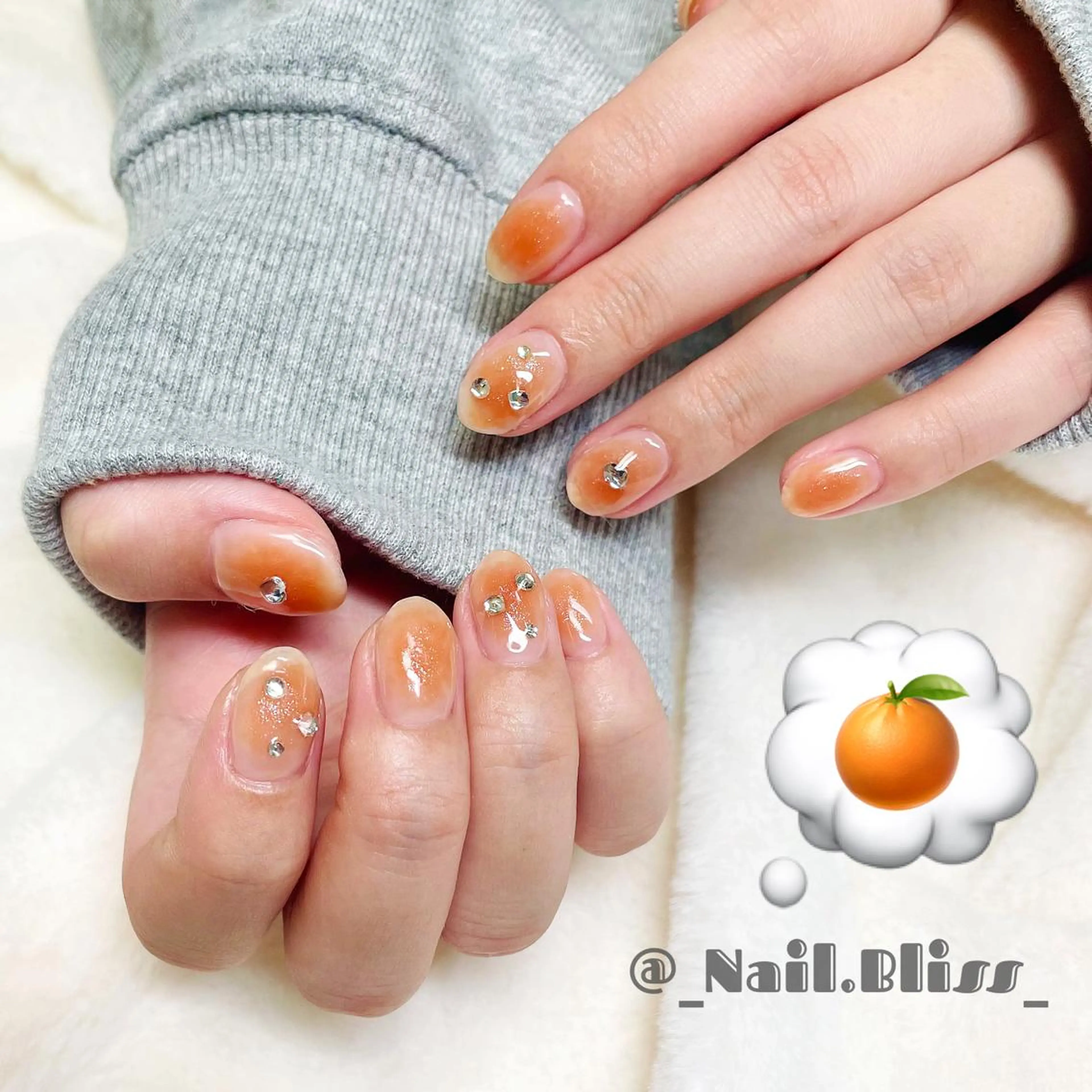ネイル チークネイル ハンドネイル NAIL BLISSのネイルデザイン