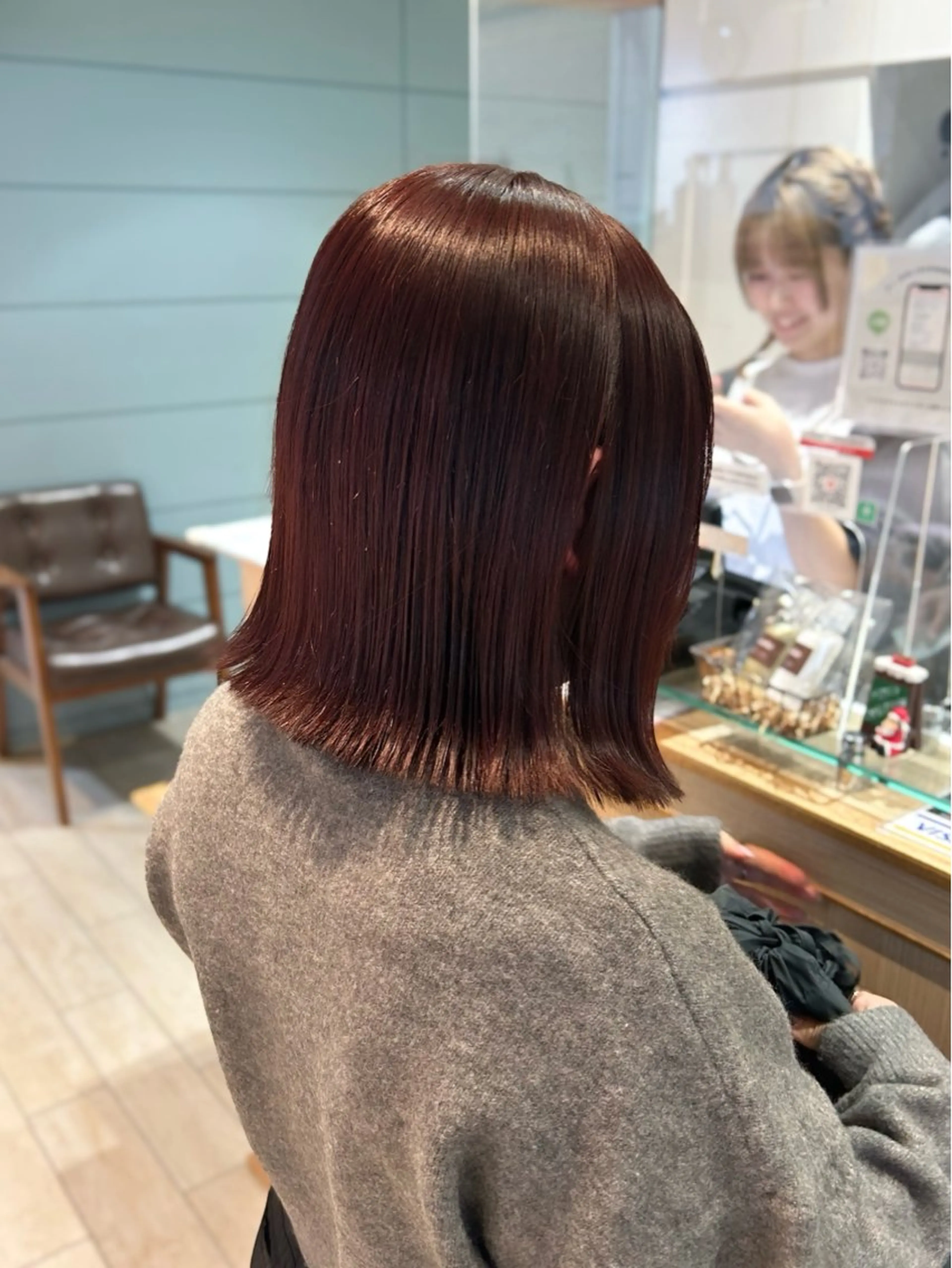 ミディアム カラー カット ヘアカラー トリートメント Ami 🕊‎✨のヘアスタイル