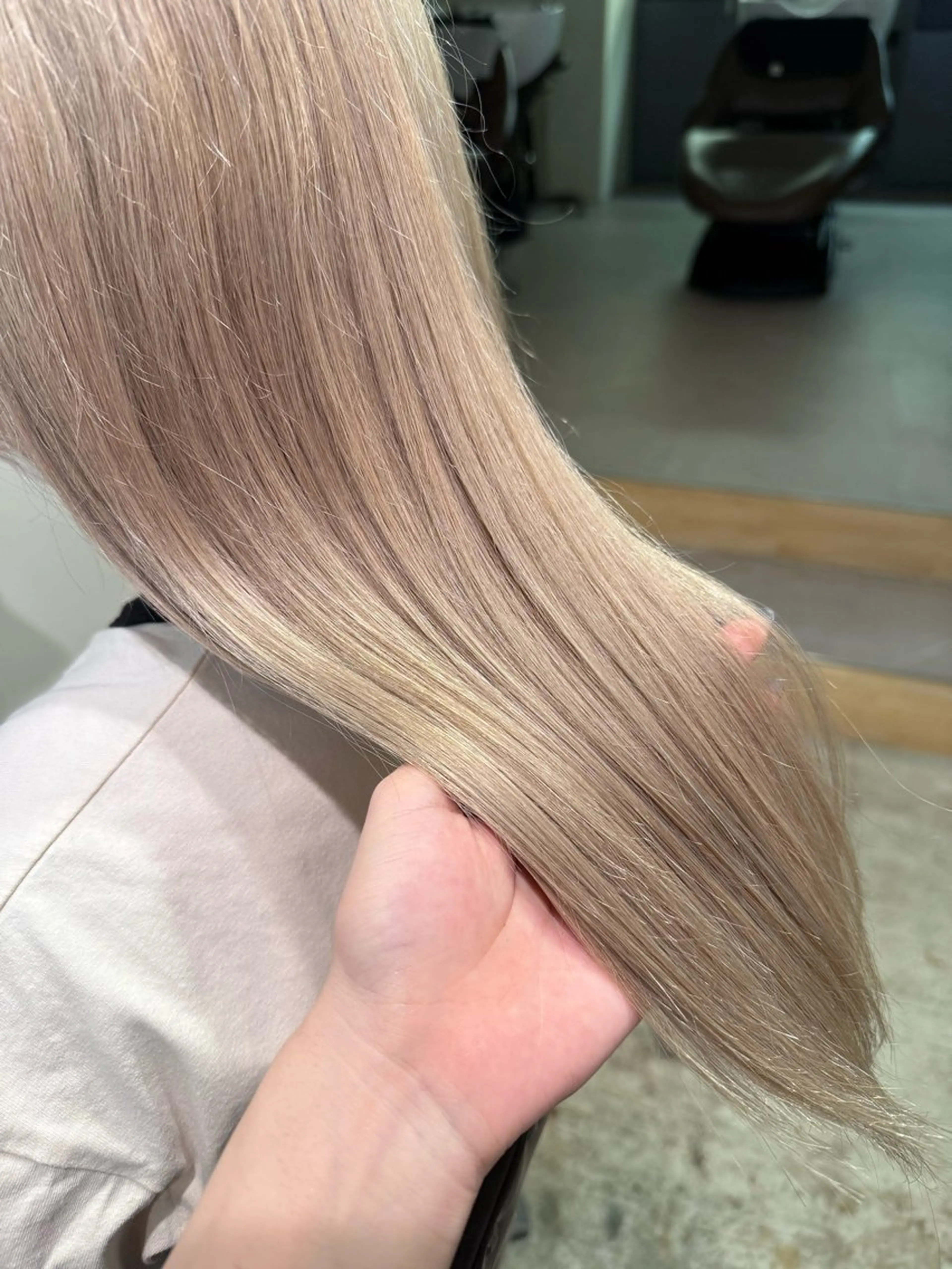 セミロング カラー ブリーチ ブロンド KAHO(noi) 金山/水素カラーのその他イメージ