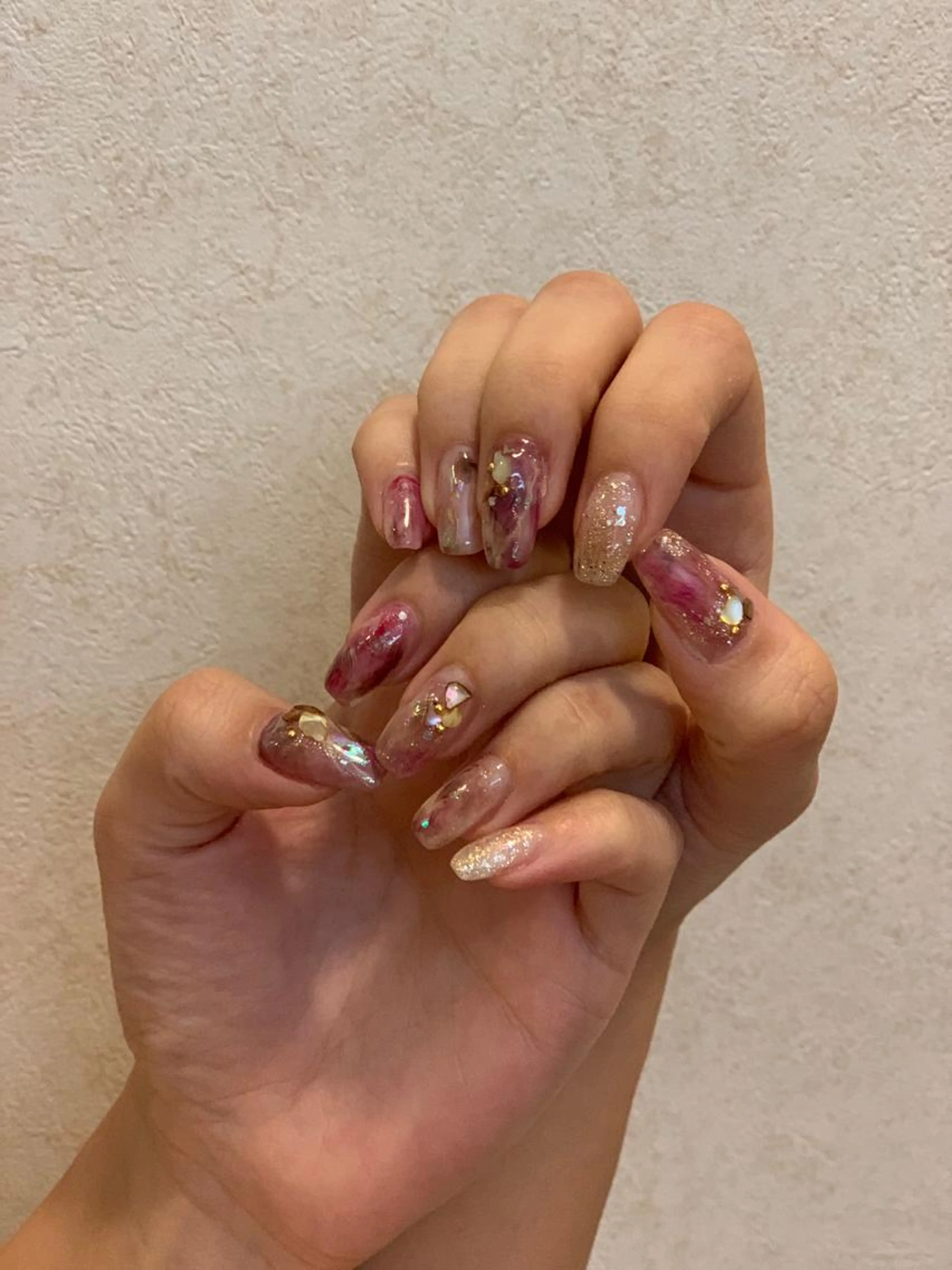 オフ込みで5500円でお好きなアートが出来る定額メニュー(ケア込み)の写真