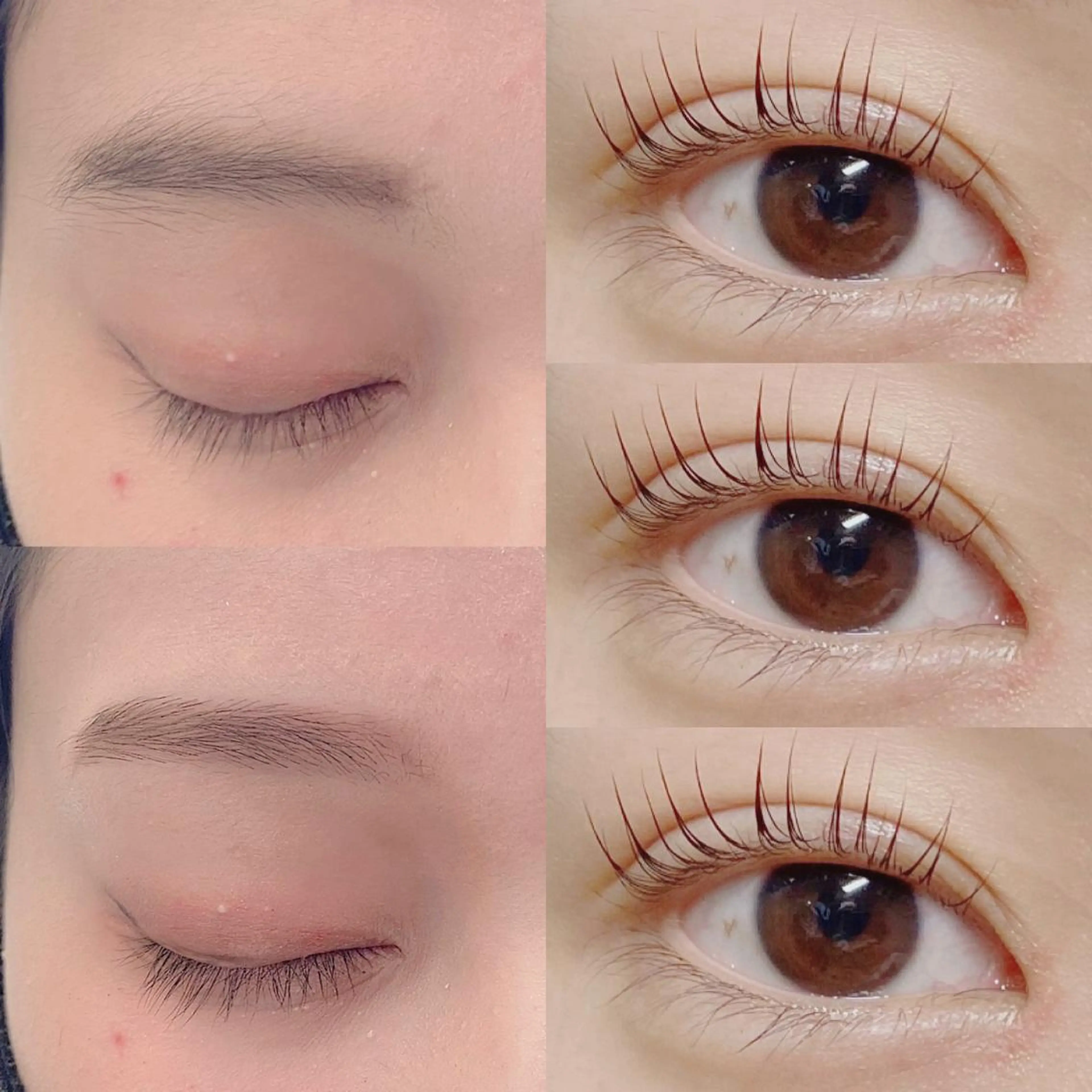 マツエク・マツパ パリジェンヌラッシュリフト 一重×まつ毛パーマ RUMéL 🌙YUIのマツエク・マツパデザイン