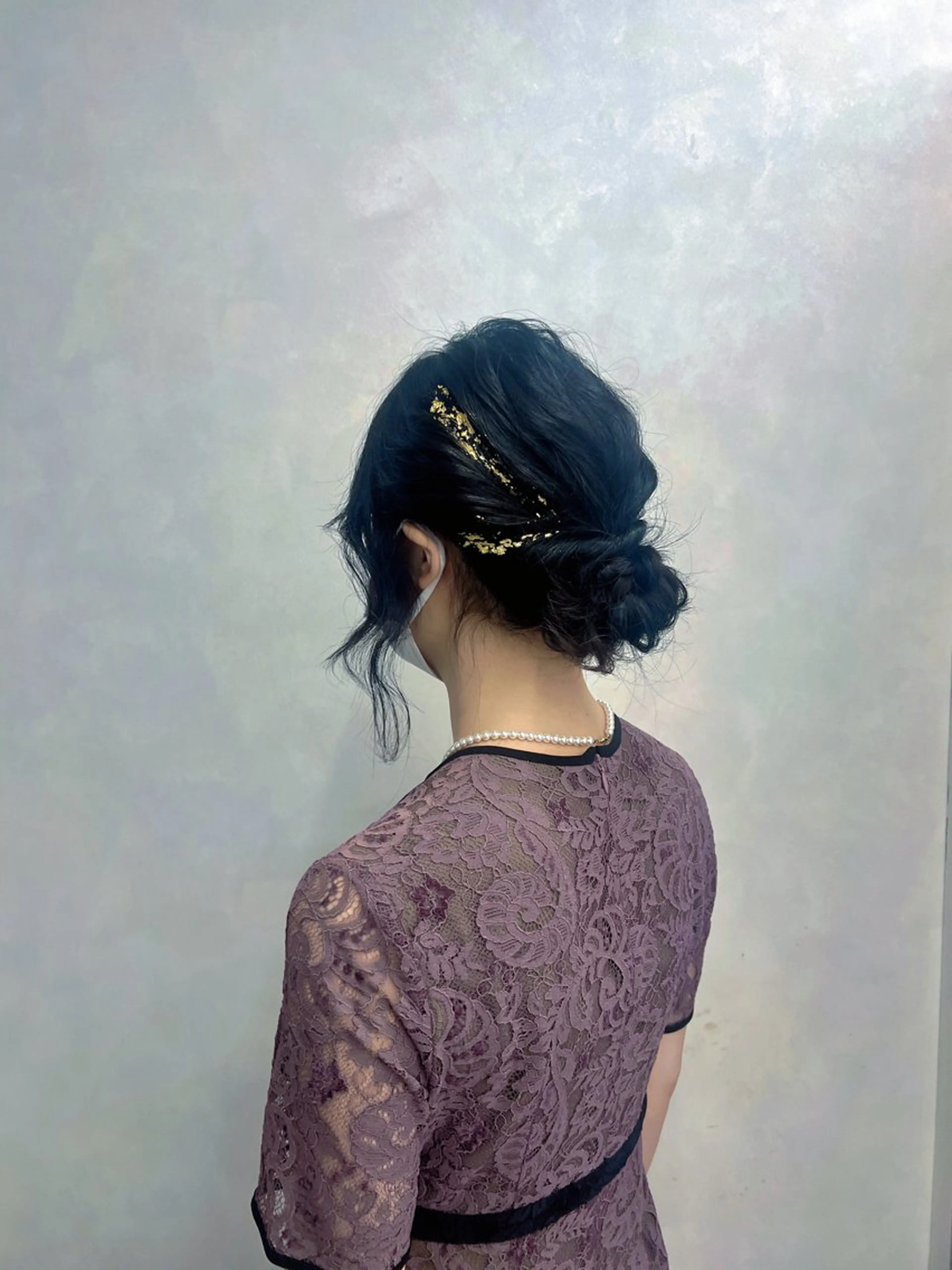 セミロング カラー ヘアアレンジ ヘアセット 🎨カラー満足度 500%💫ヅル💫のヘアスタイル