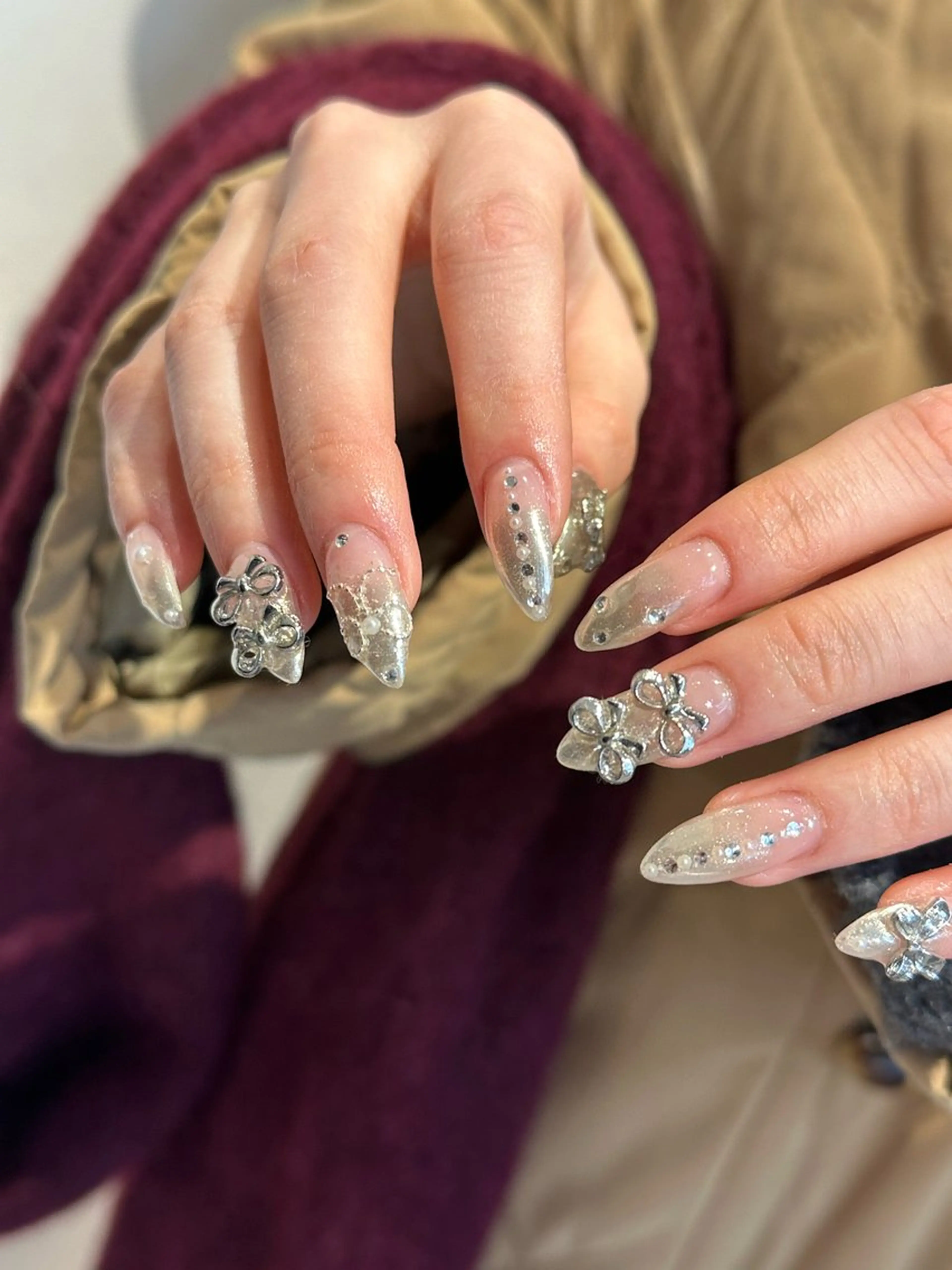 ネイル ハイトーン特化 pepe🎀のヘアスタイル