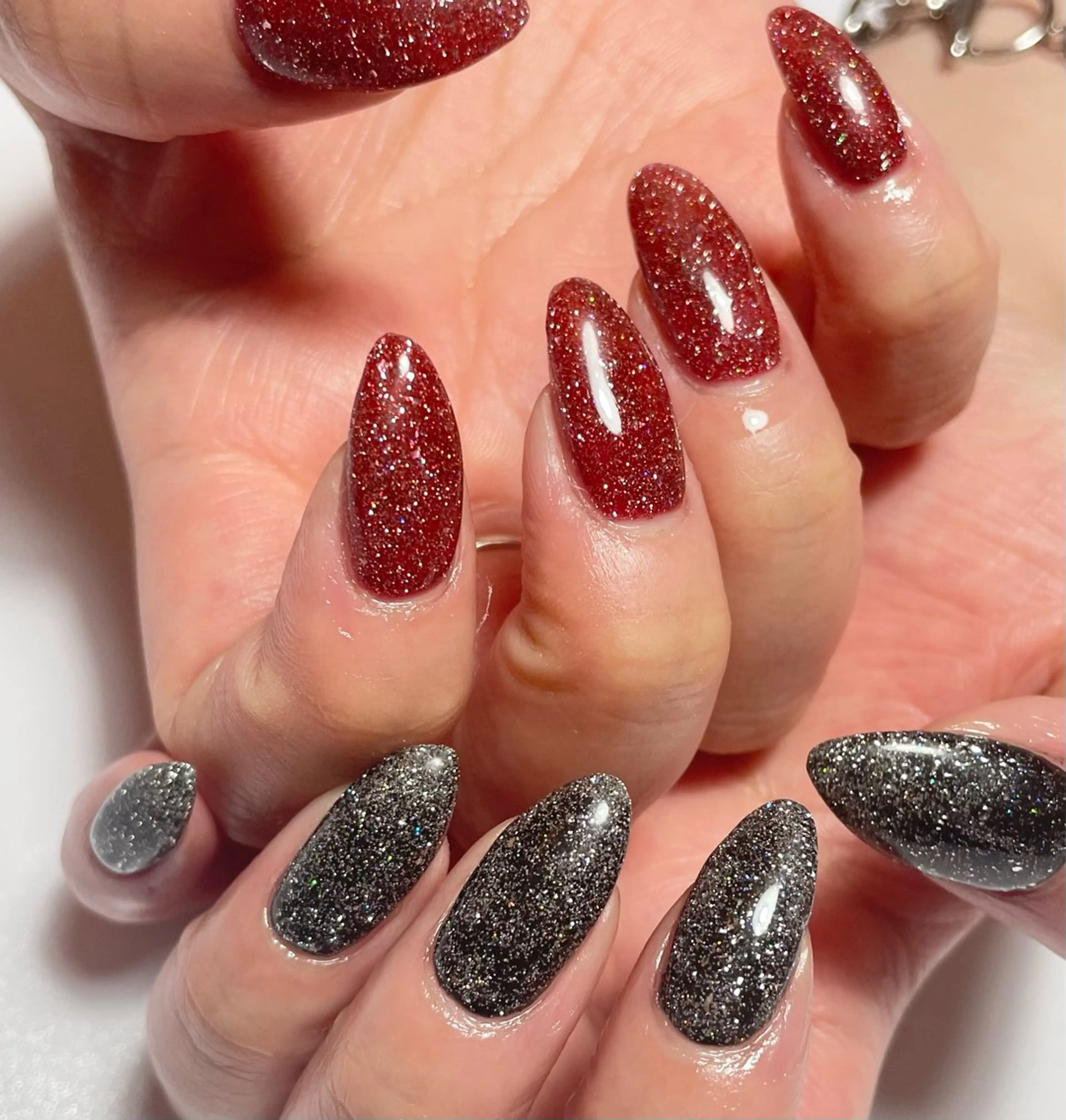 ネイル フラッシュネイル ワンカラーネイル Chicchi 加茂宮駅徒歩3分のネイルデザイン