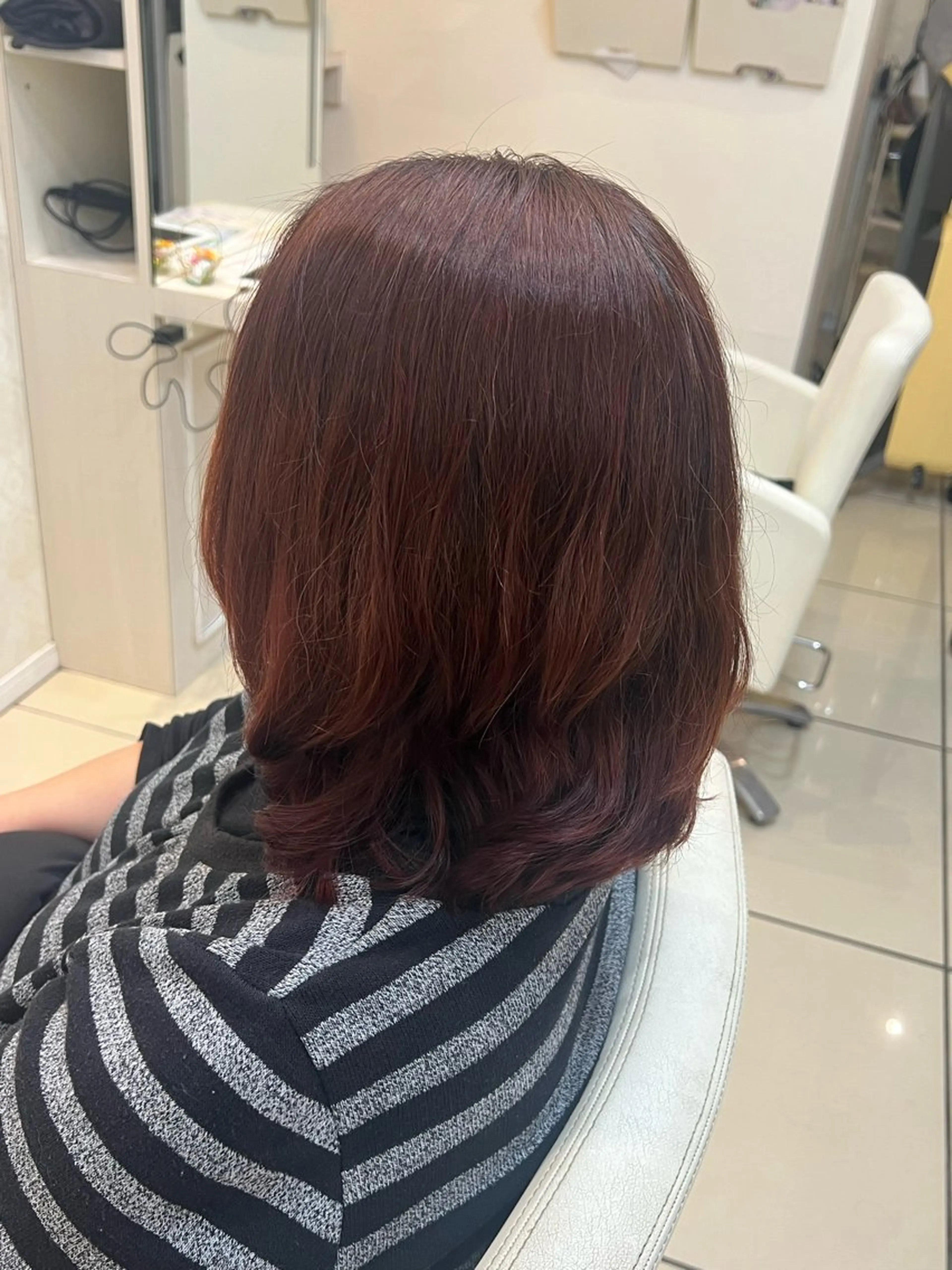 ミディアム カラー 🐾ふしみ さちえ🐾のヘアスタイル