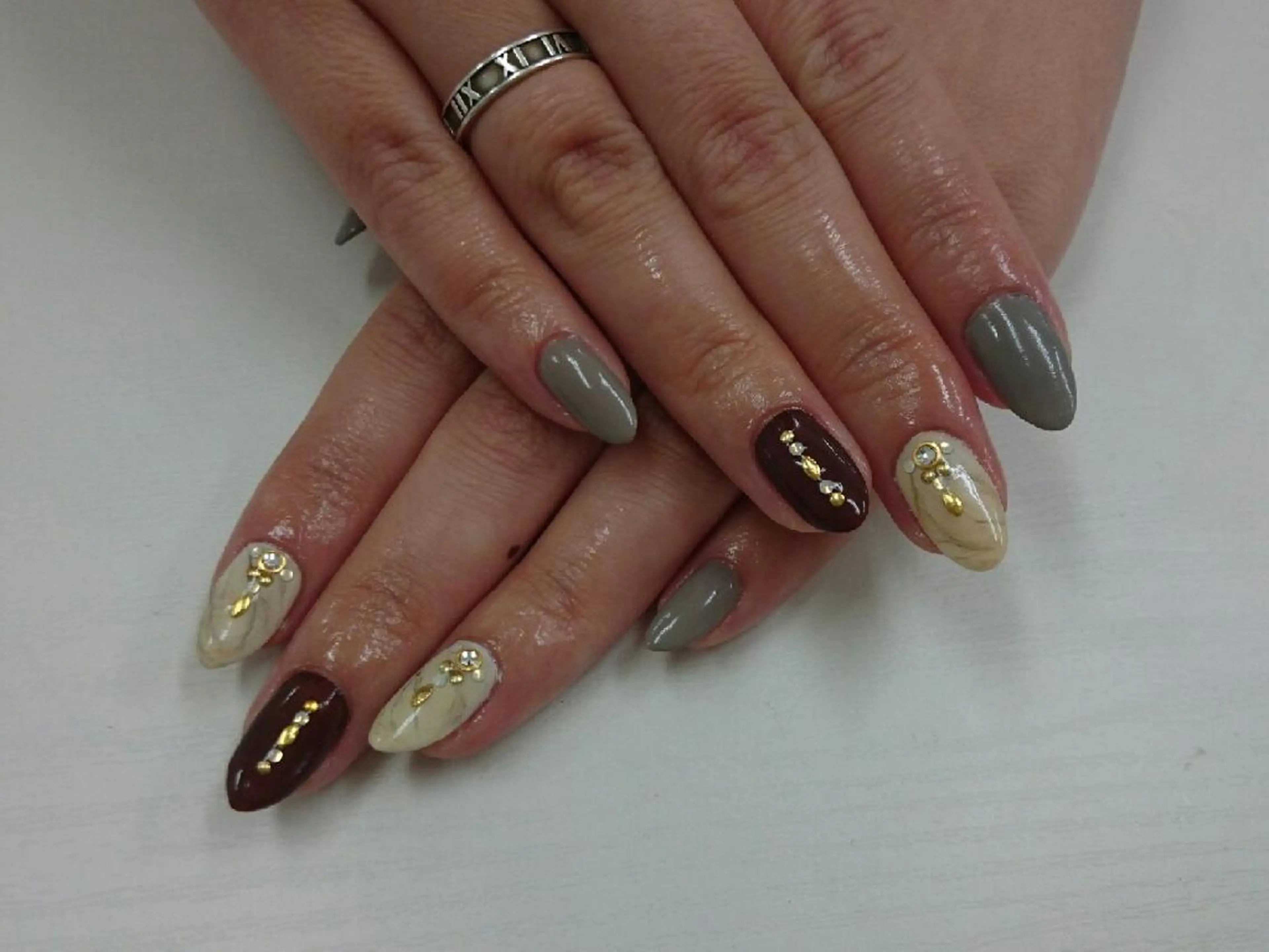 ロング ネイル nail salon Blancのネイルデザイン