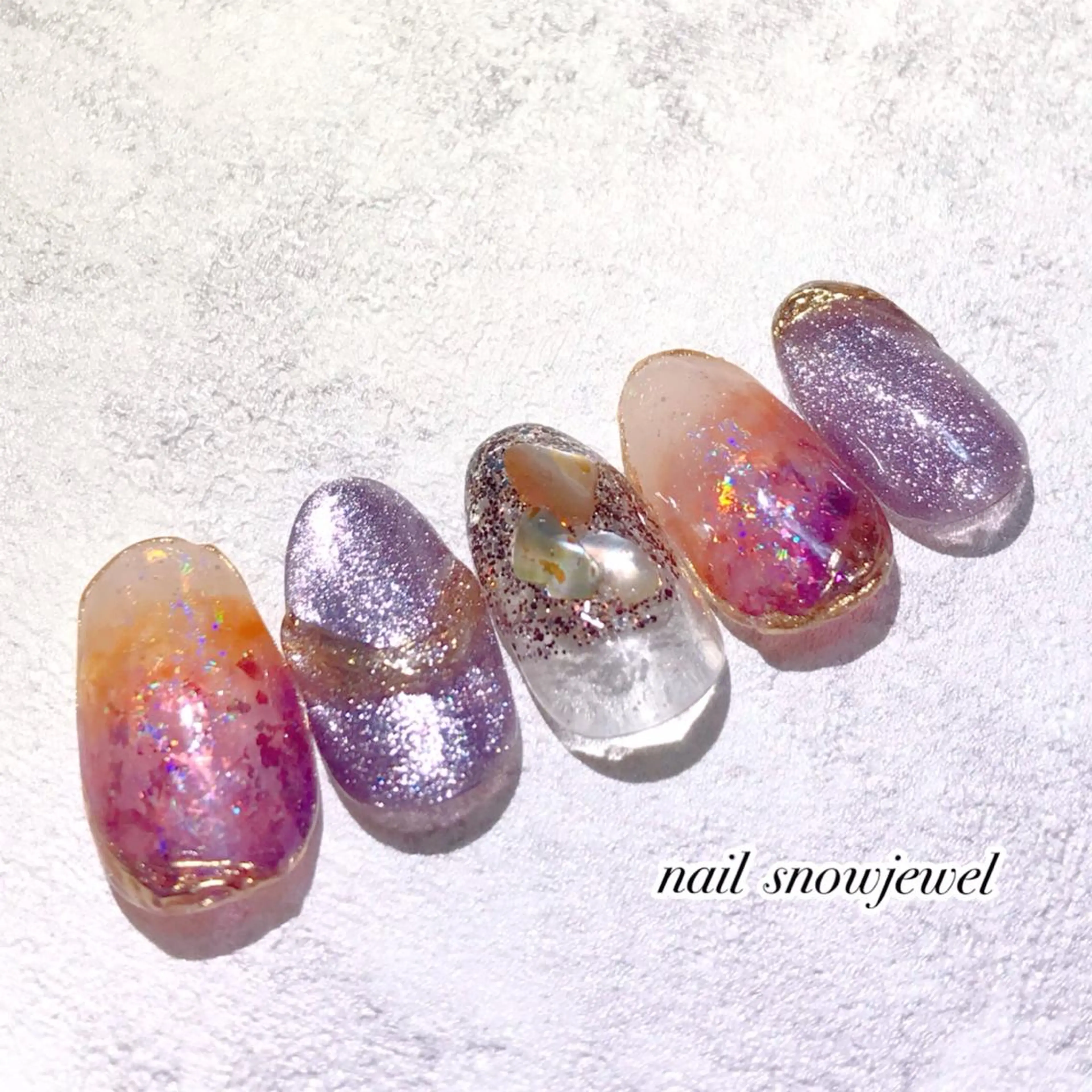 ネイル nail snowjewelのネイルデザイン