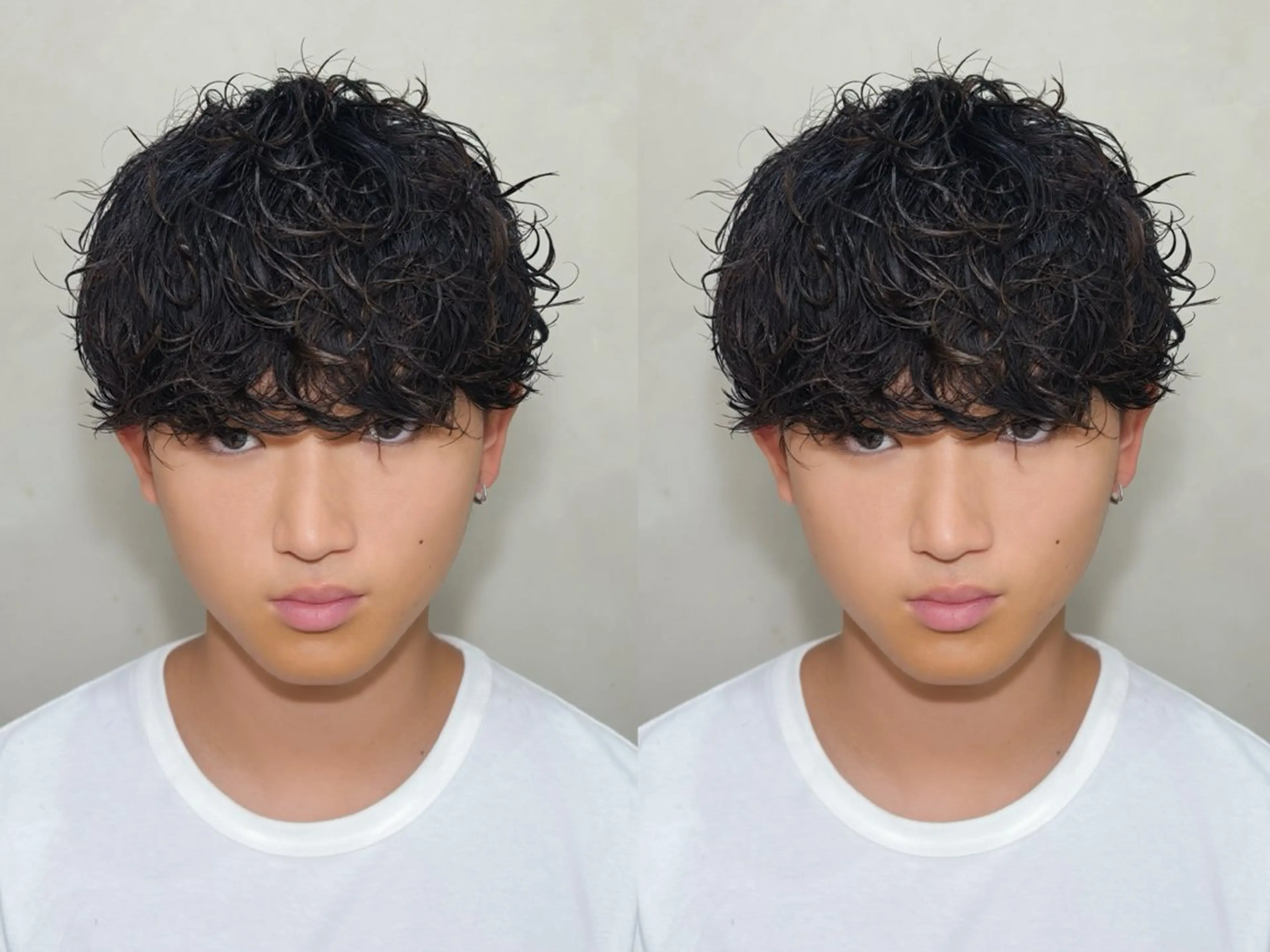 ショート パーマ メンズ カット パーマ トリートメント パーマ職人DAIKI ツイスパ/波巻きのヘアスタイル