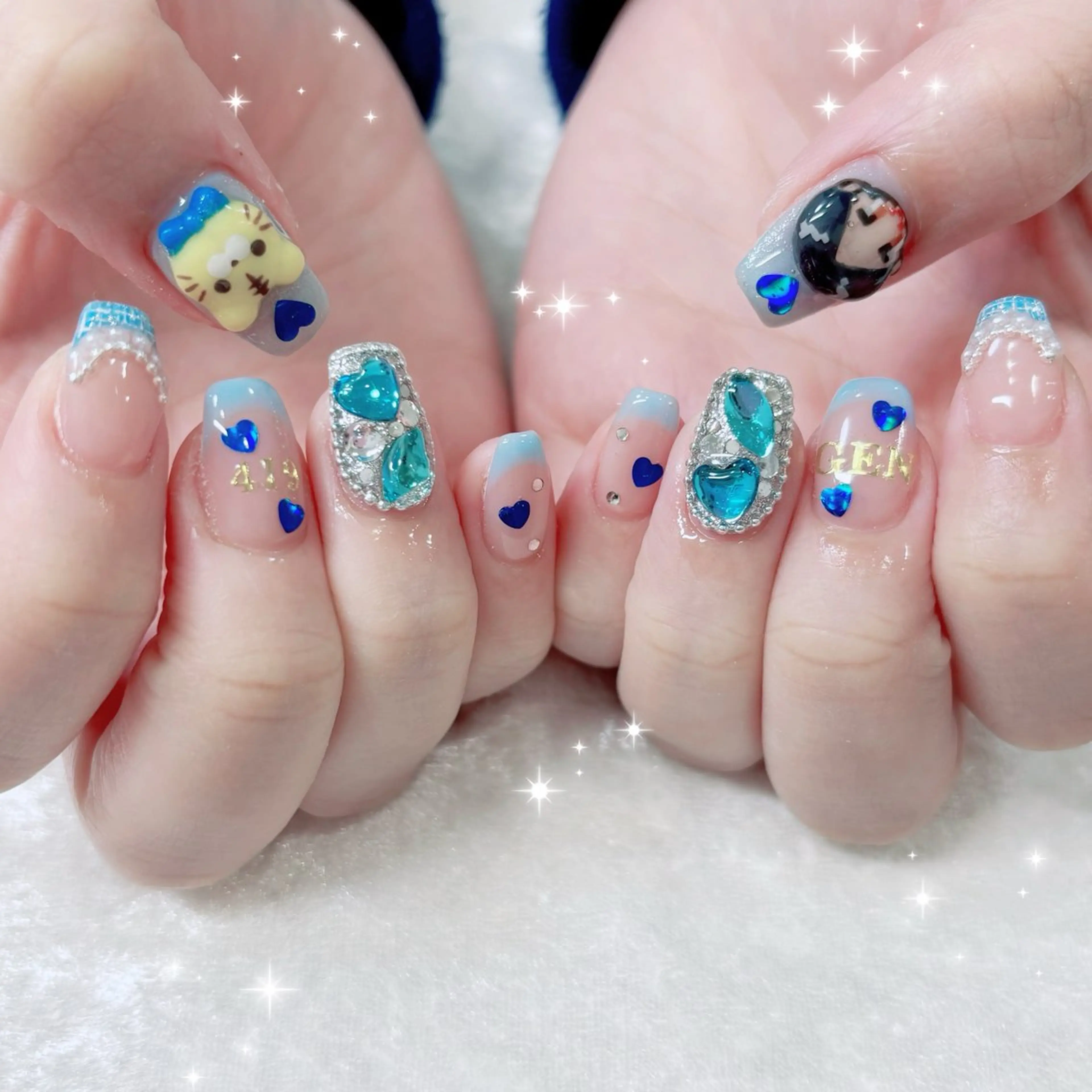 メンズ ネイル 持ち込み Nao 🎀💕のネイルデザイン