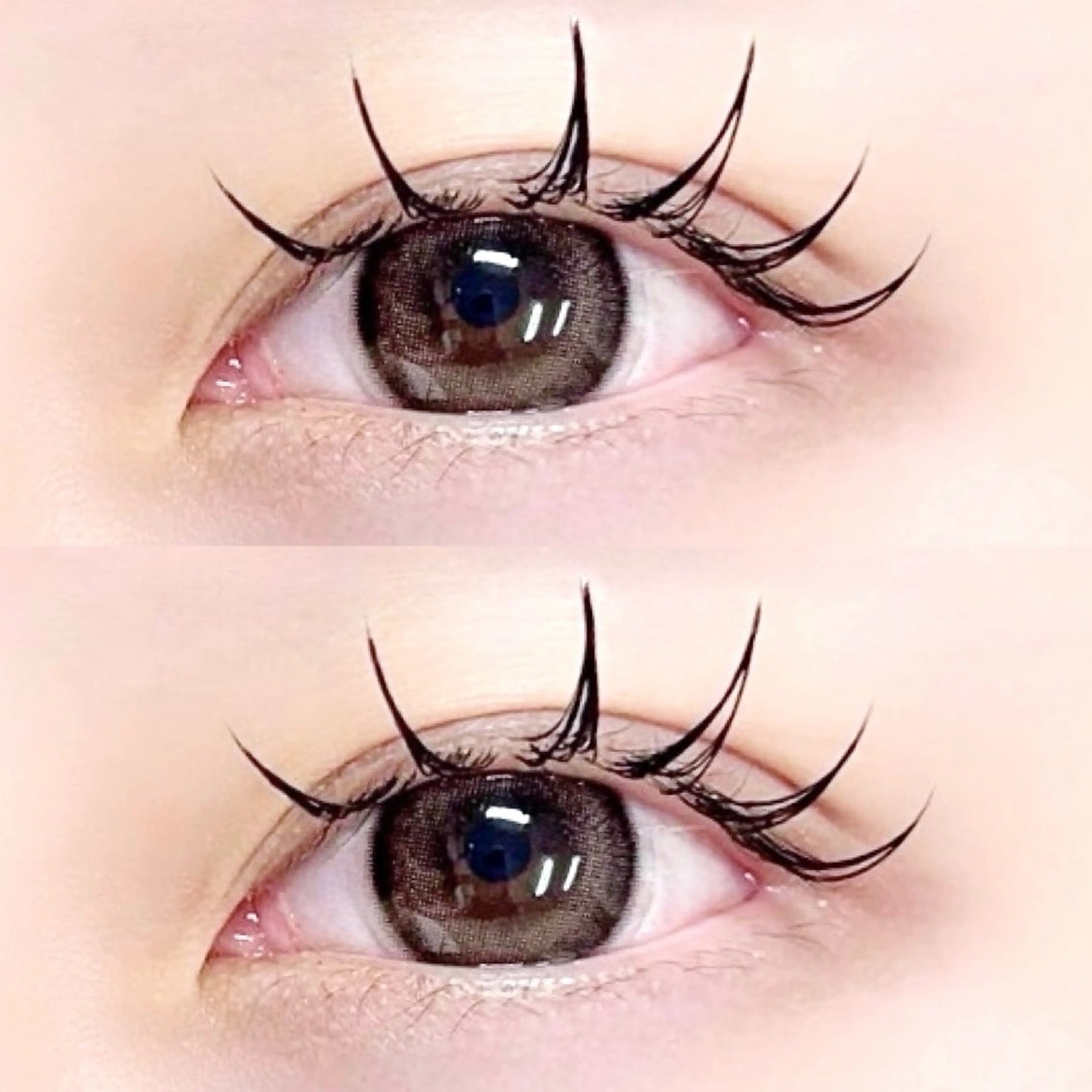 💖フラットラッシュ120本+下まつげエクステ／仕上げコーディング付き🎀の写真