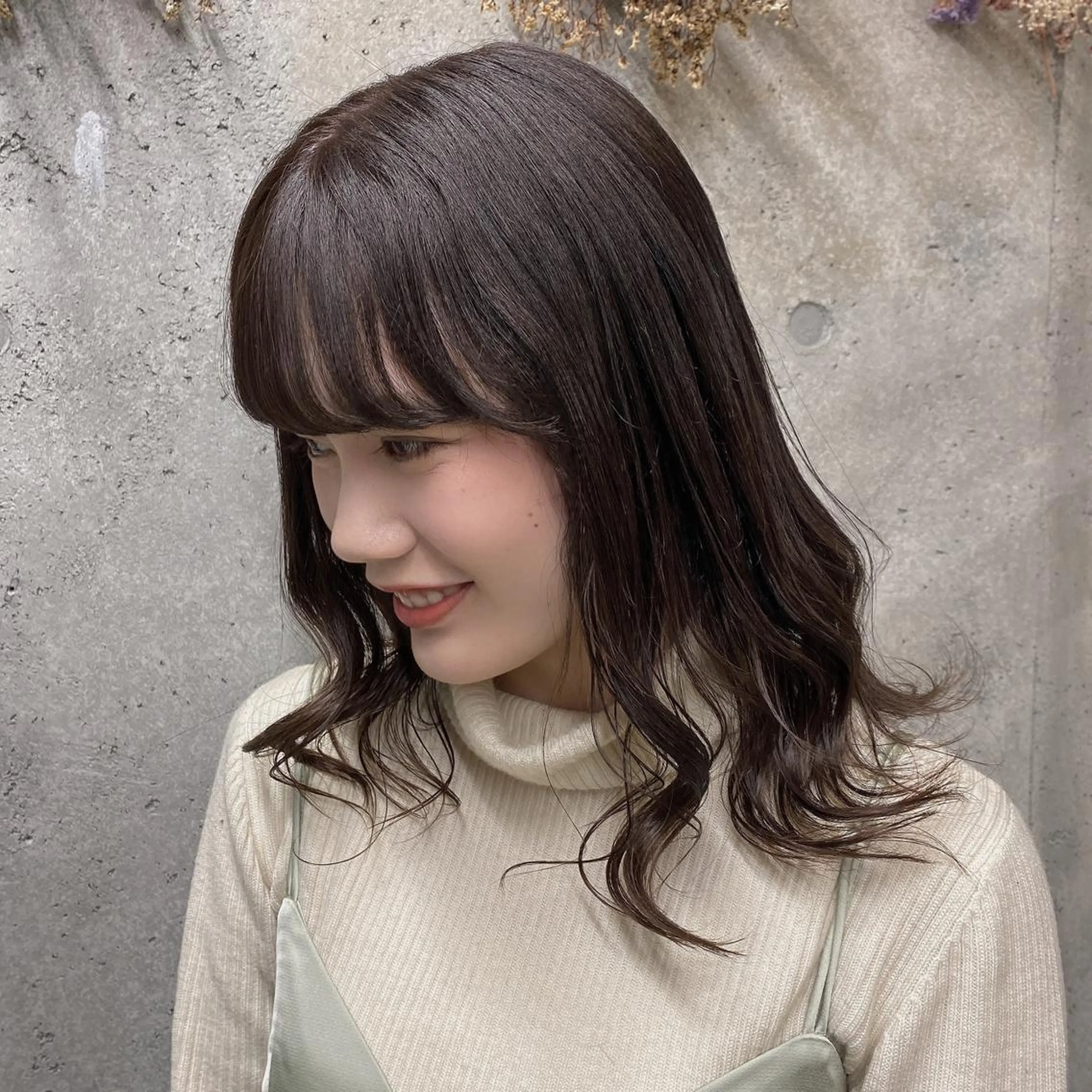 ロング カラー ブリーチ ブラウンカラー ショコラブラウン ブリーチなしカラー ヘアカラー トリートメント wakana 【ブリーチカラー】のヘアスタイル