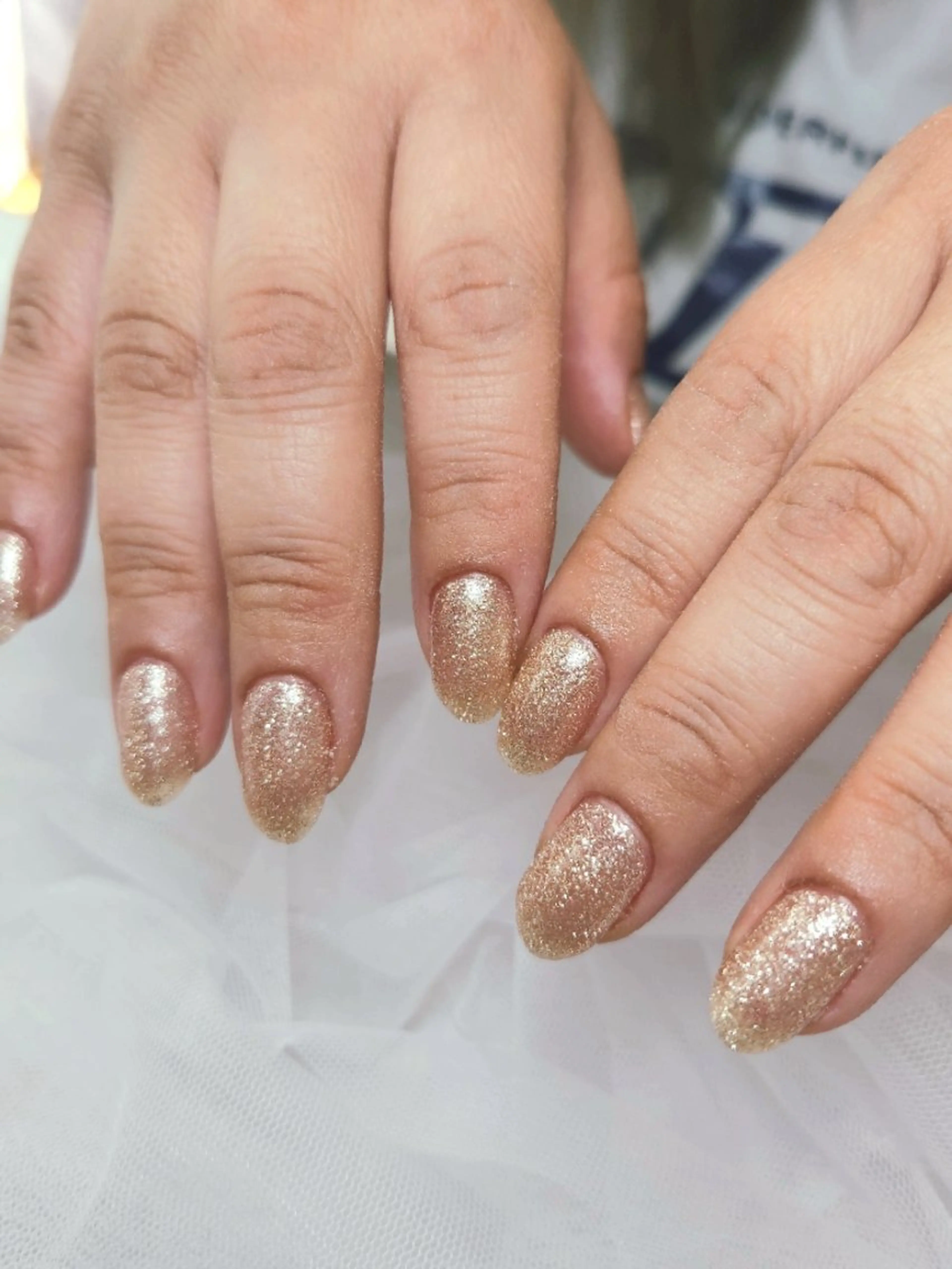 ネイル フラッシュネイル ゴールド キラキラネイル シンプルネイル Nailroom3  古屋明美のネイルデザイン