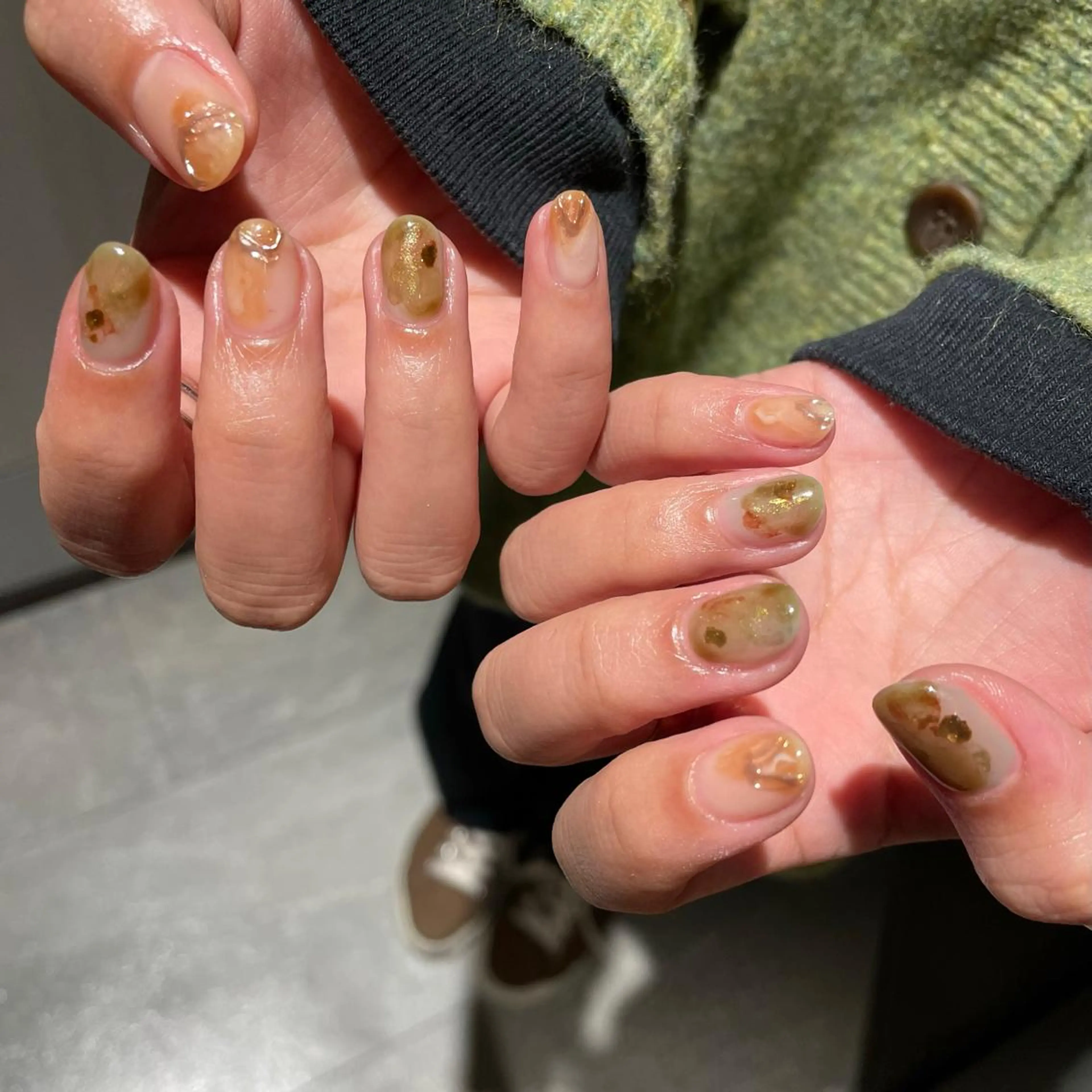 ネイル ハンドネイル ハンドケア Ami 🦥のネイルデザイン