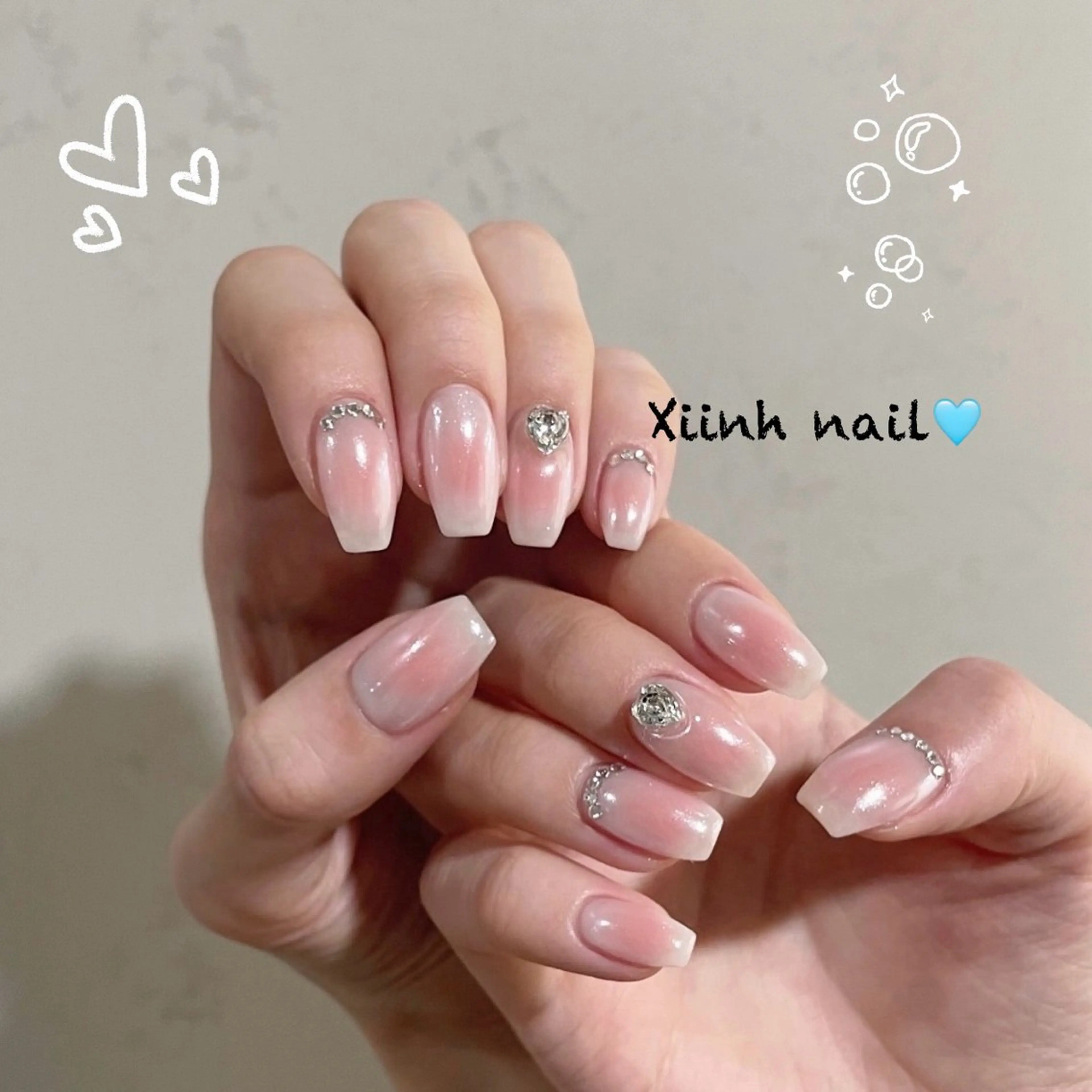 ネイル チークネイル 桜ネイル フットネイル ジェルネイル ハロウィン ハンドネイル XIINH NAIL SALONのネイルデザイン