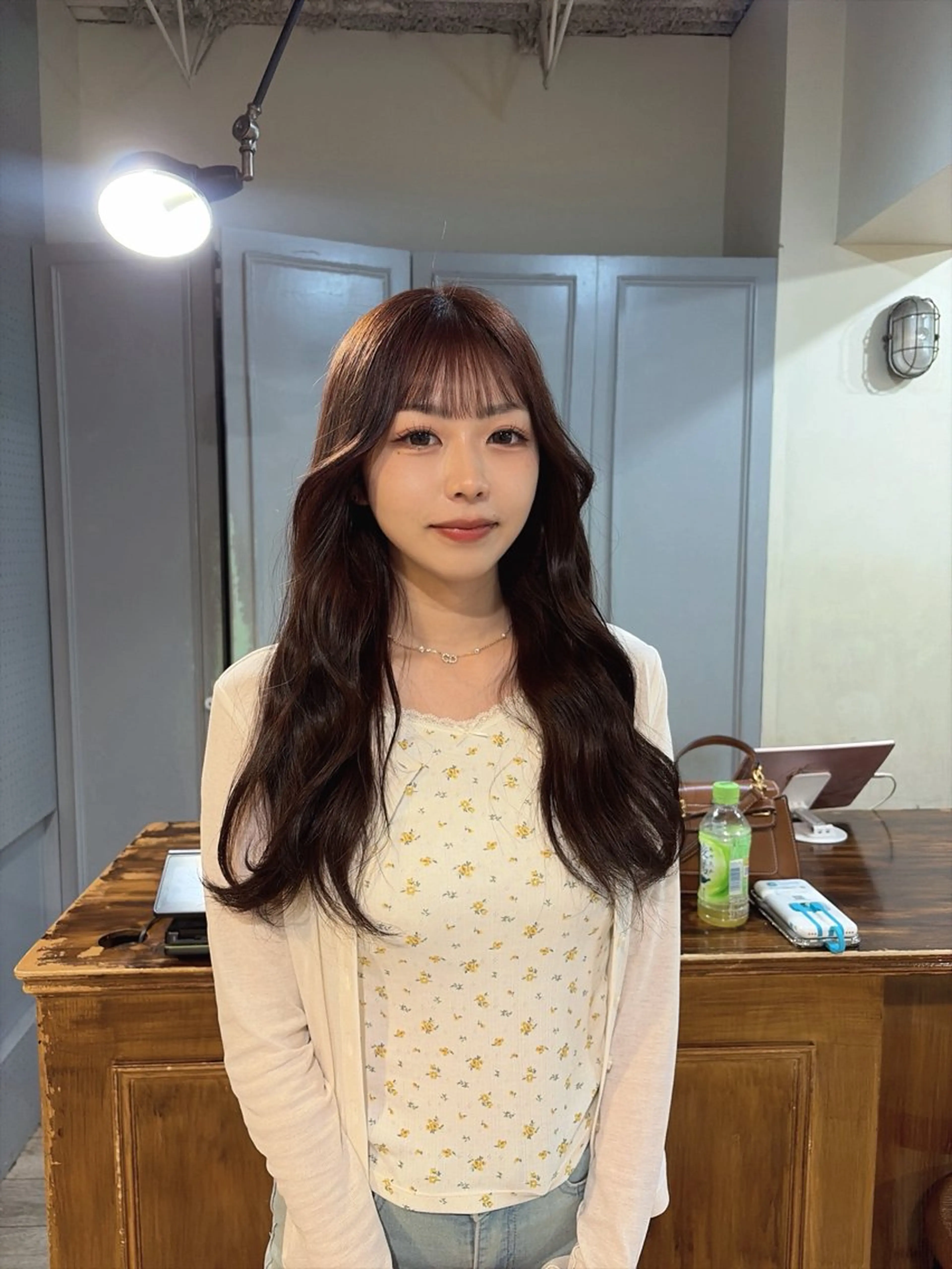 ロング ヘアカラー 💜🦋 COCONA🦋💜のヘアスタイル