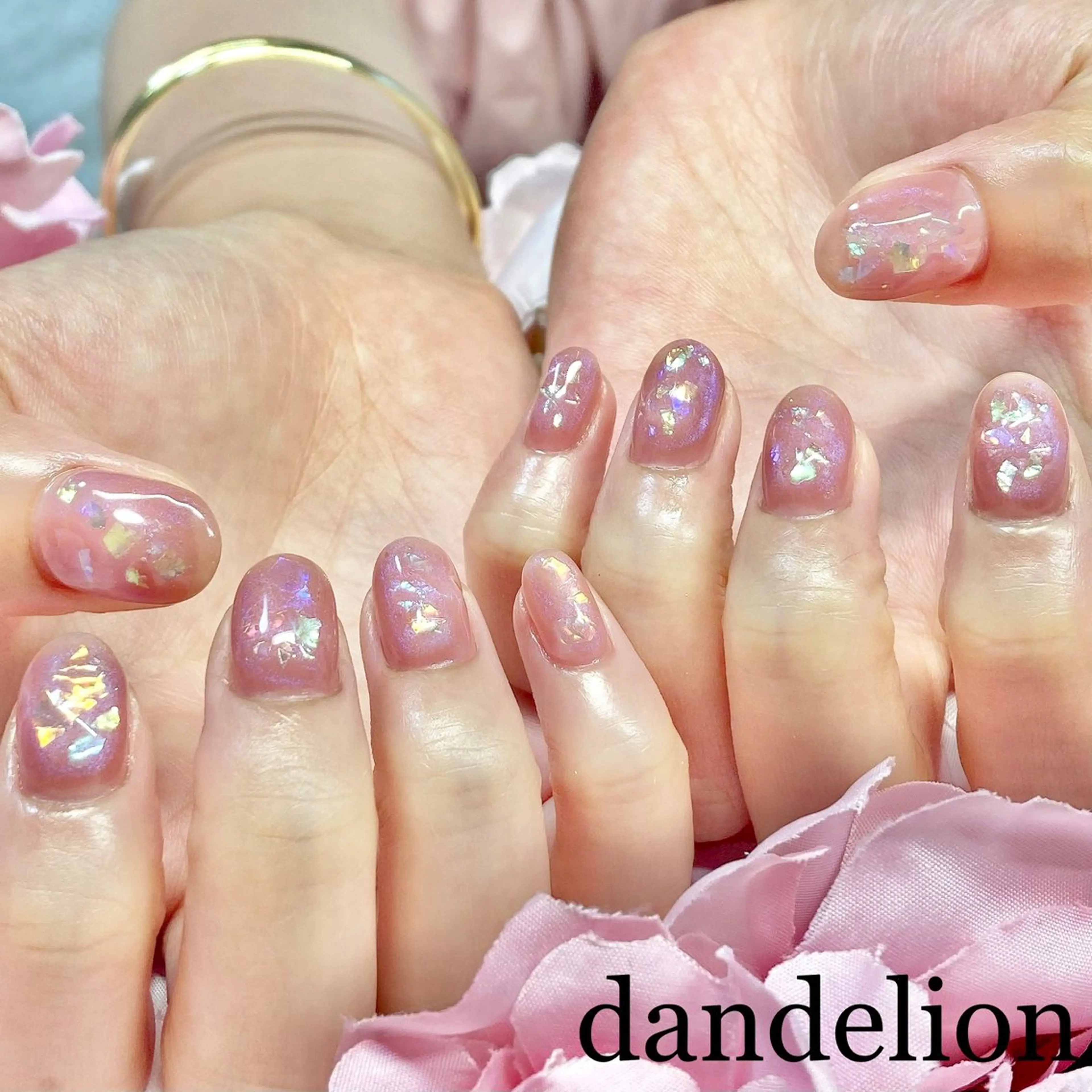 ネイル ハンドネイル ハンドケア dandelion ダンデライオンのネイルデザイン