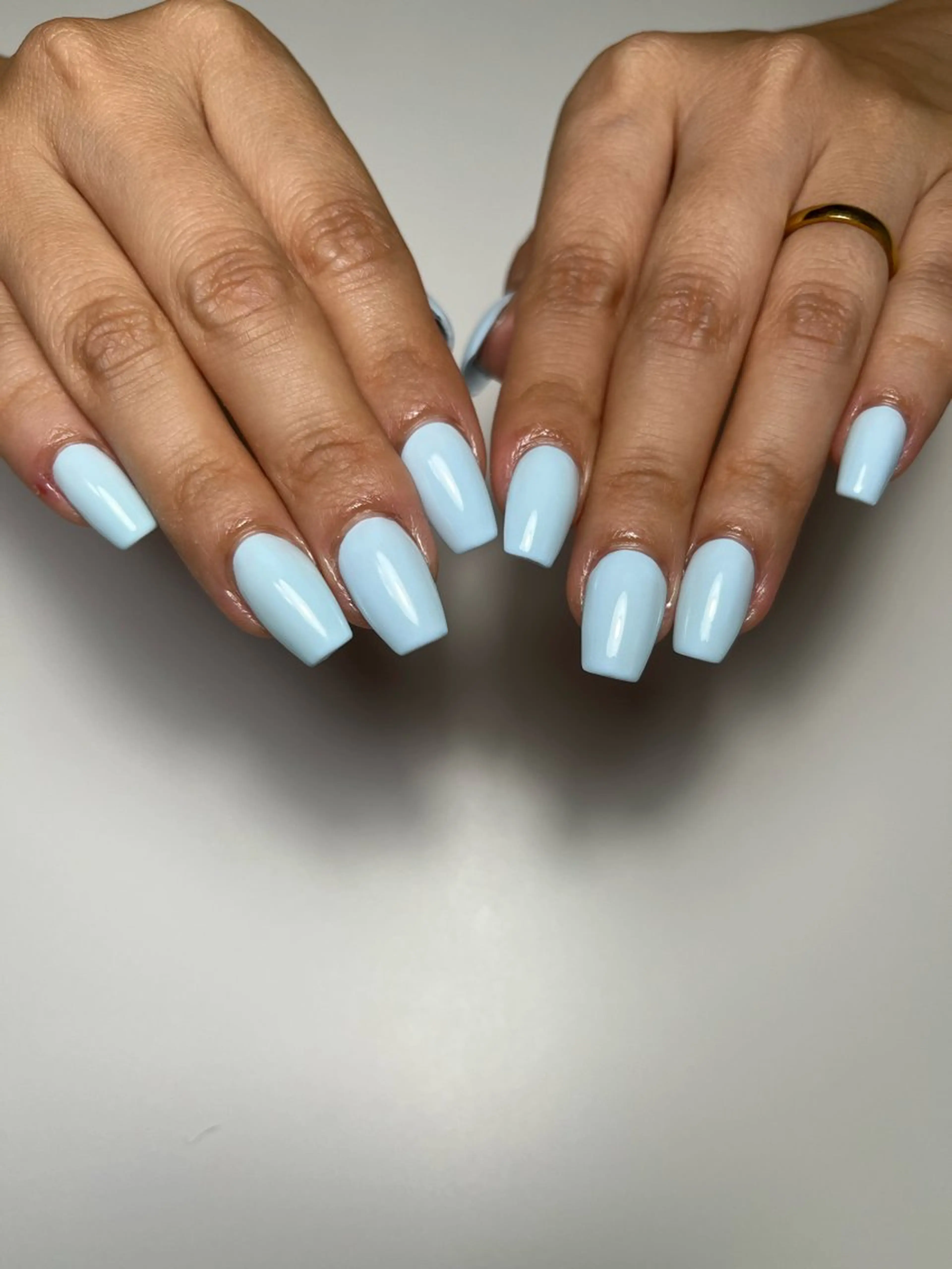 【練習モデル】チップ長さだし10本×ワンカラーオフなしの写真