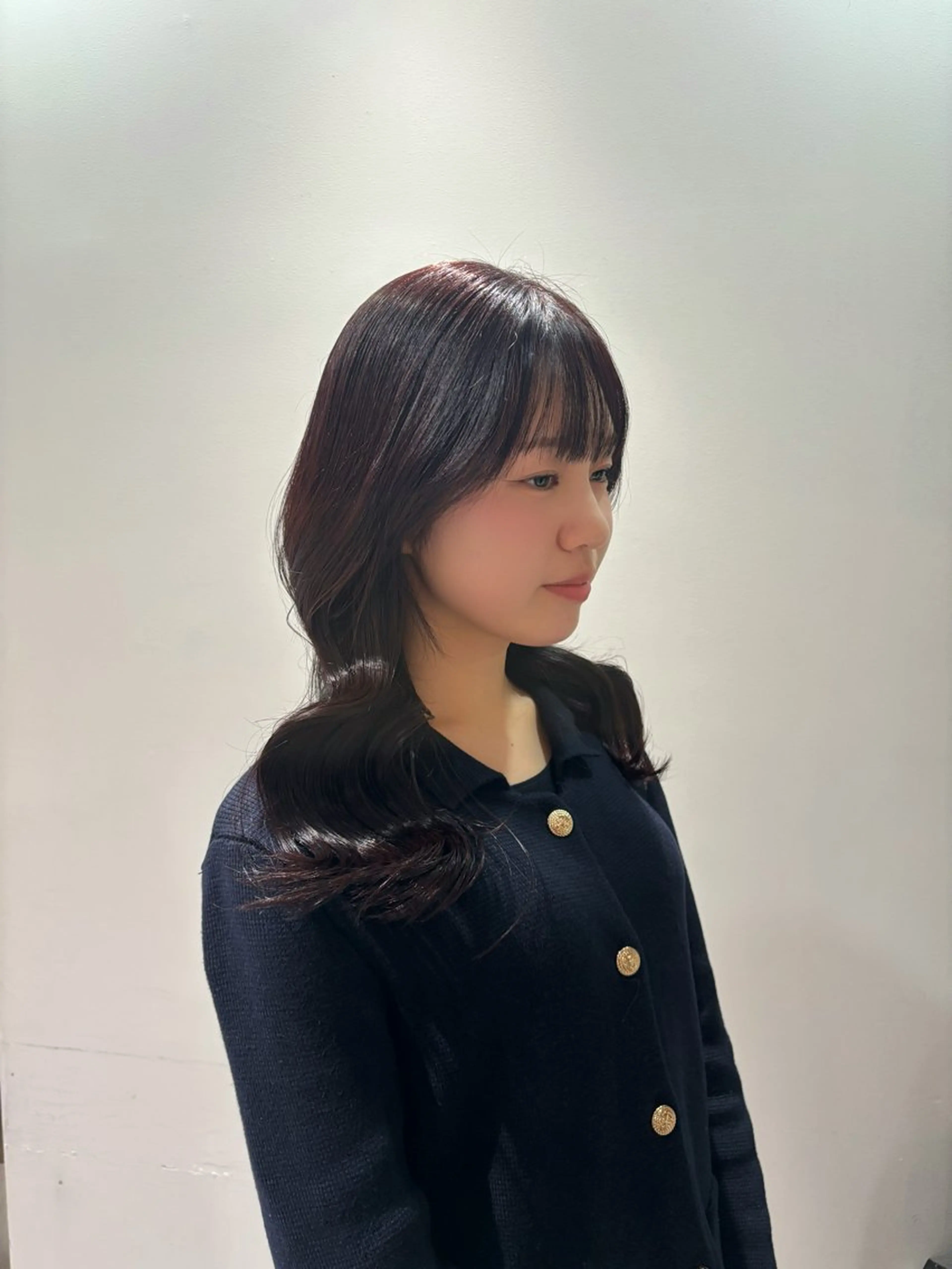 カラー ヘアカラー hair &eye あおいのヘアスタイル