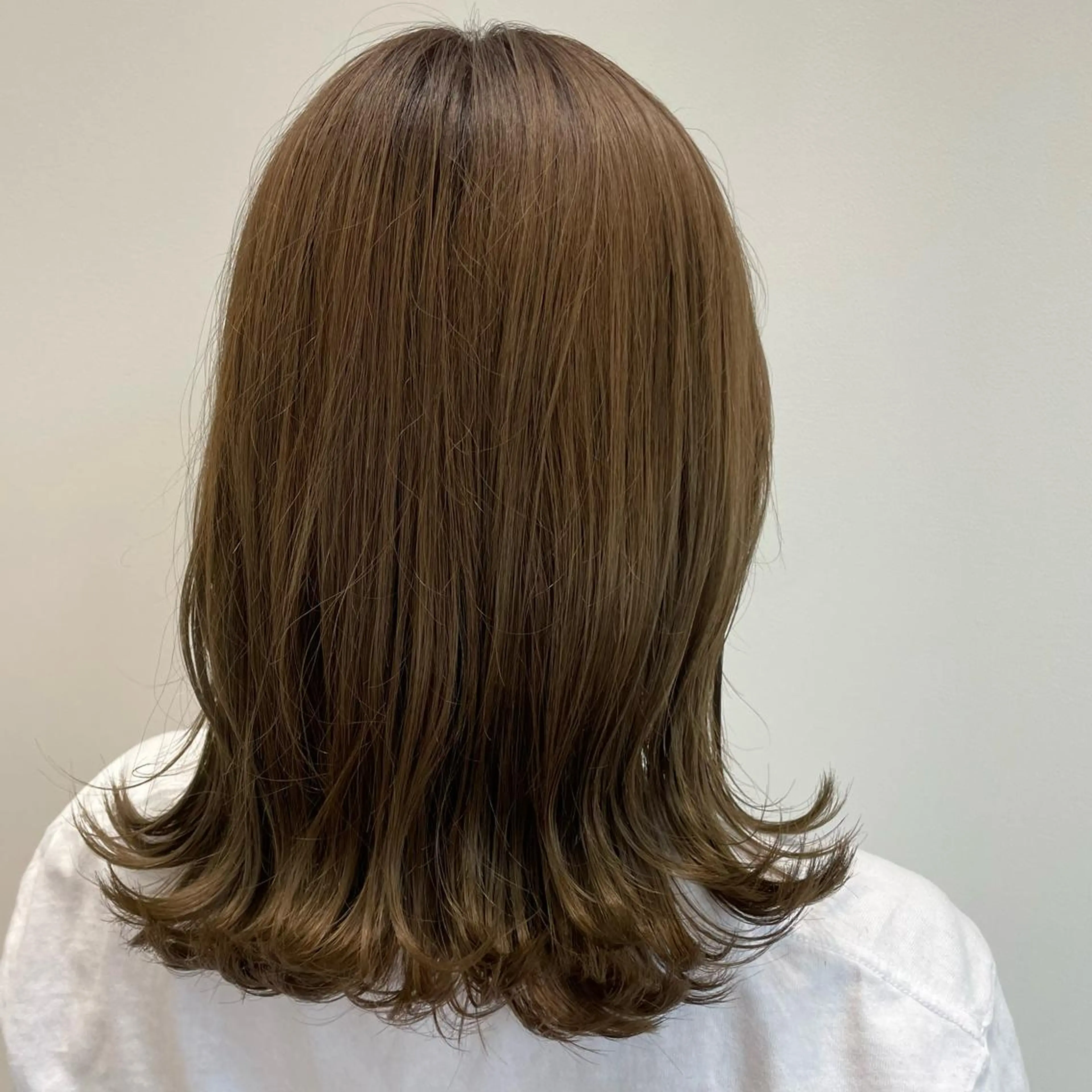 セミロング カラー recipe 黒木 彩那のヘアスタイル