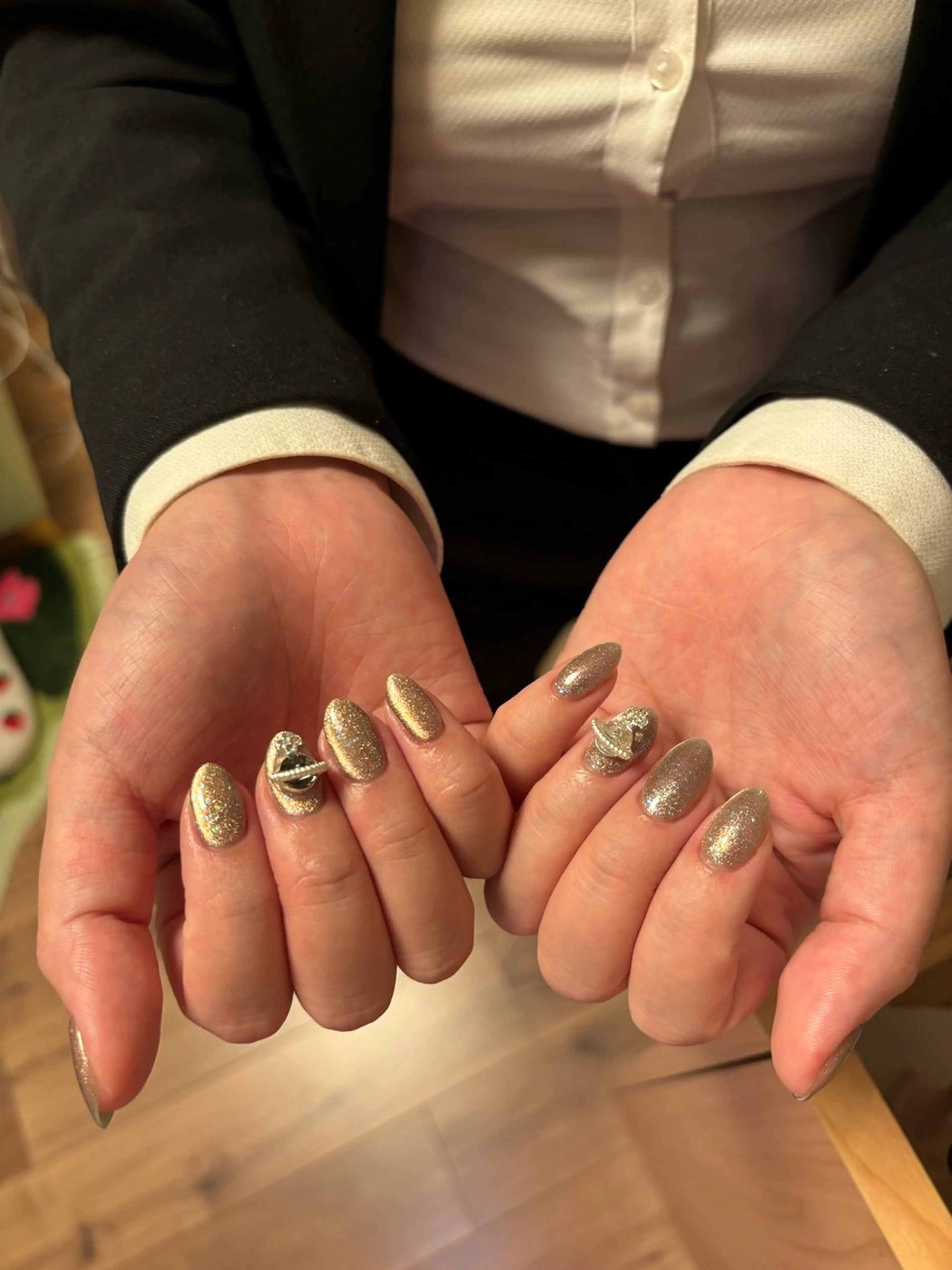 大きいパーツ2個+マグネットワンカラーの写真