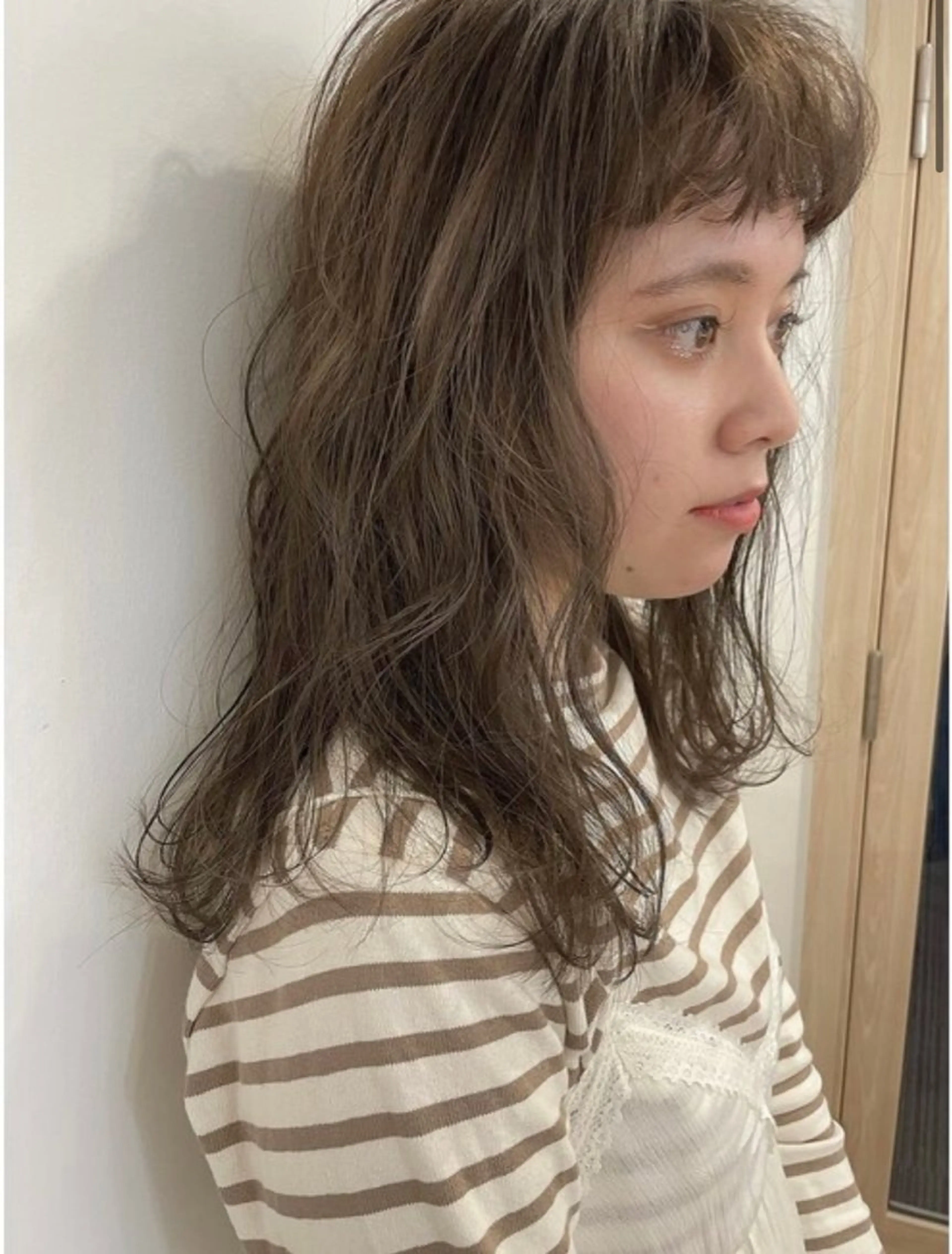 ロング カラー カット ヘアカラー トリートメント ヘッドスパ 髪質改善ストレート/ 東徳嶺 みくのヘアスタイル