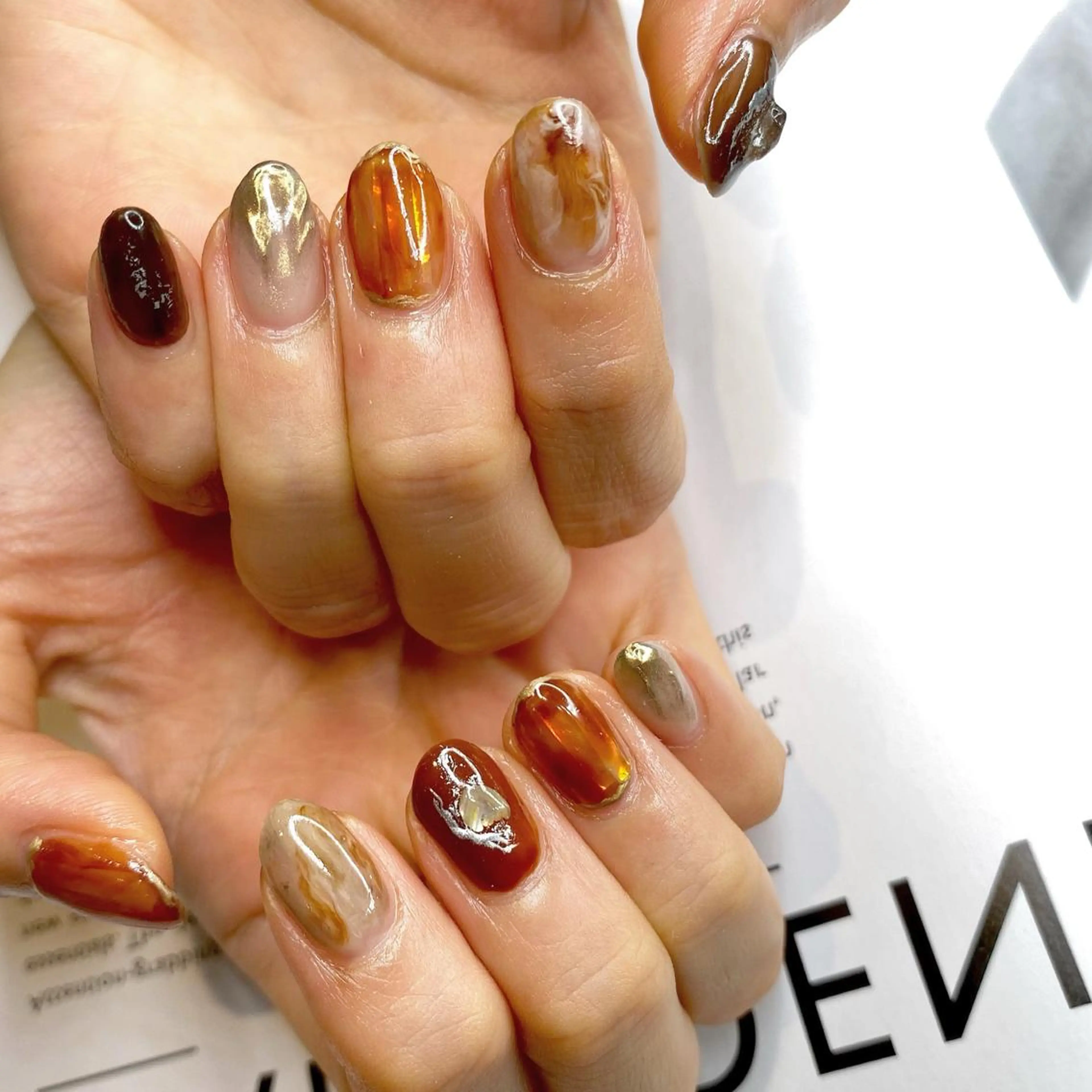 ネイル ハンドネイル nable.所属・栗林 実莉のネイルデザイン