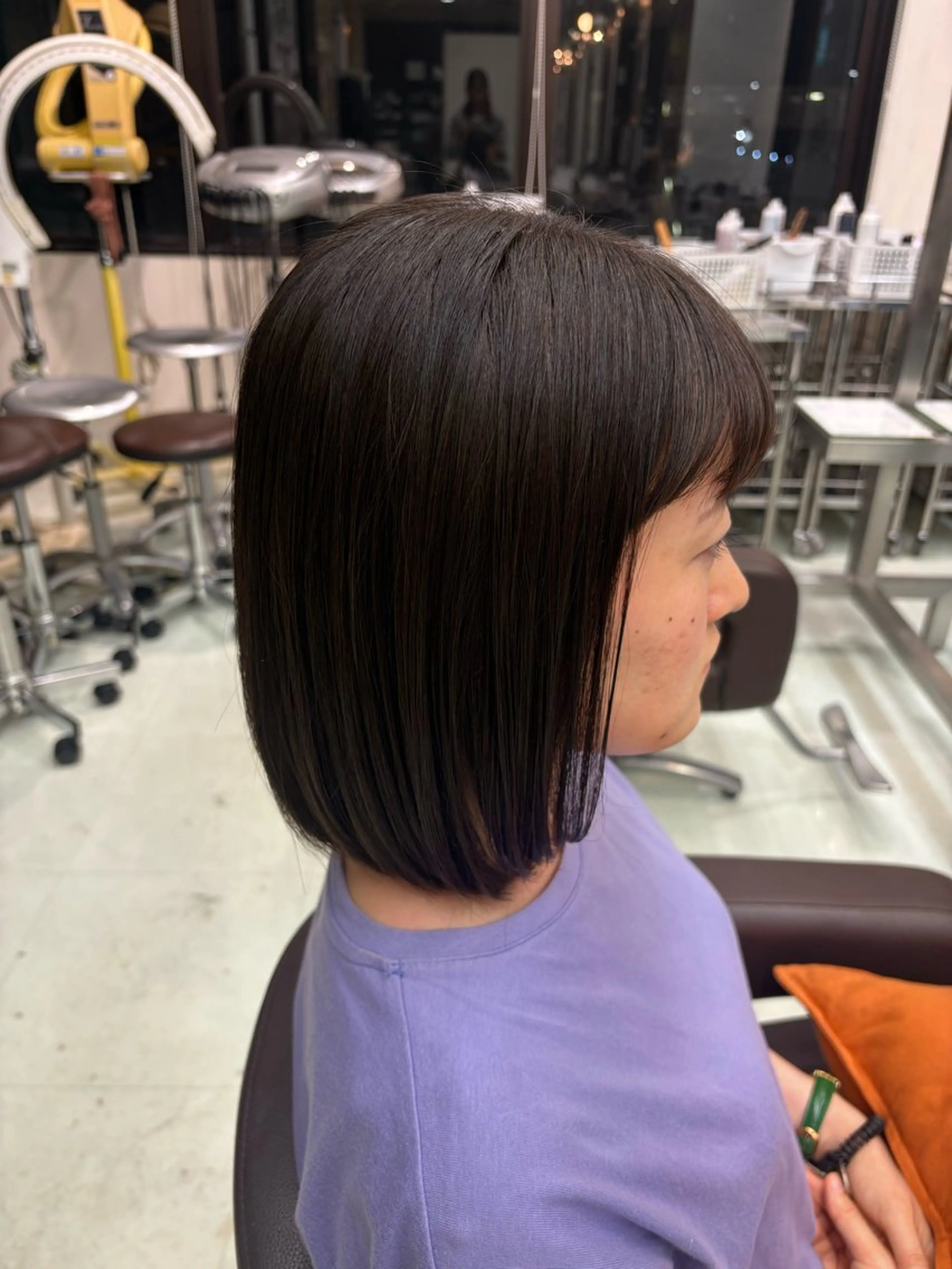 ミディアム WILL西宮店所属・WILL西宮野崎琴水 /透明感カラーのヘアスタイル