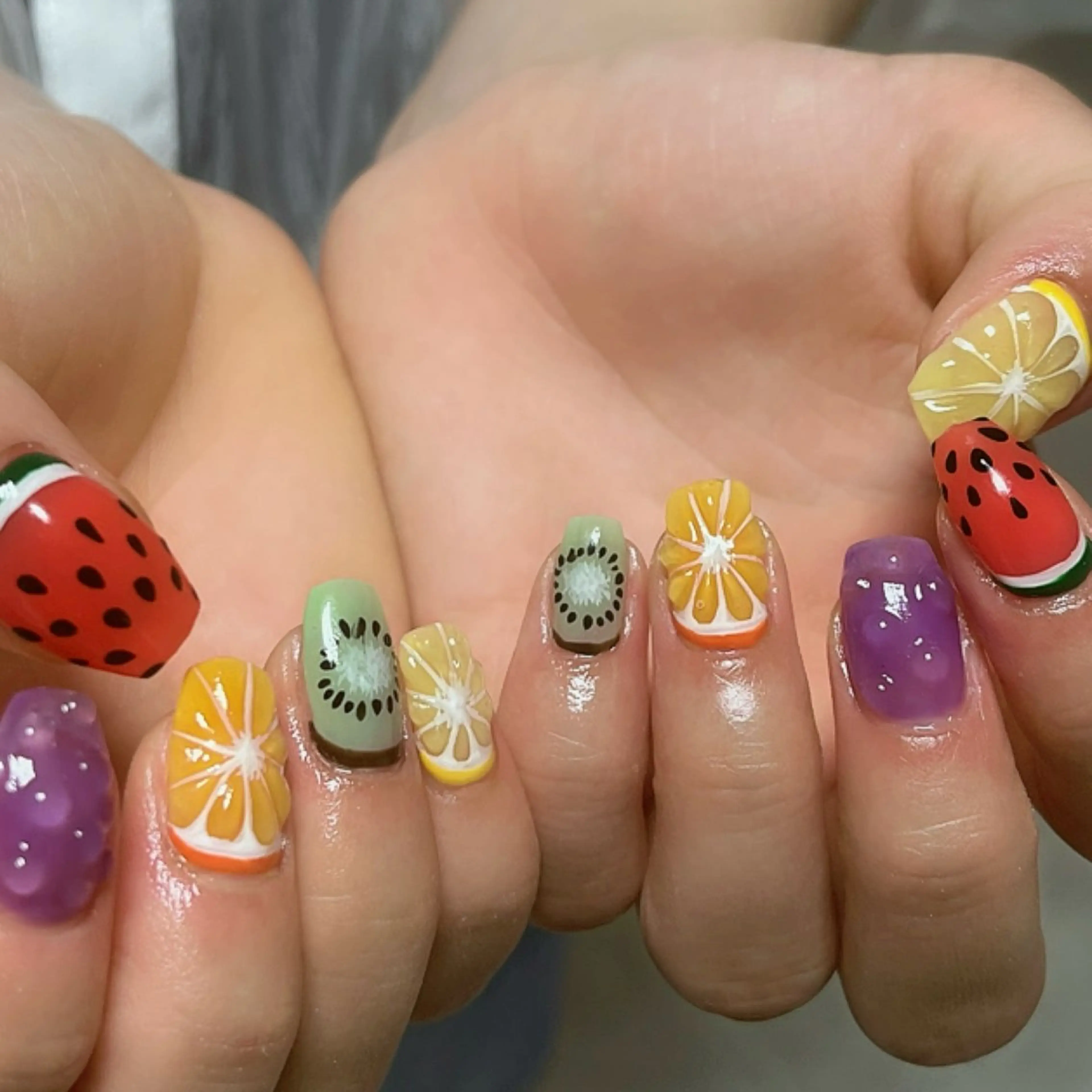 ネイル Protea きぬがわ らむのネイルデザイン