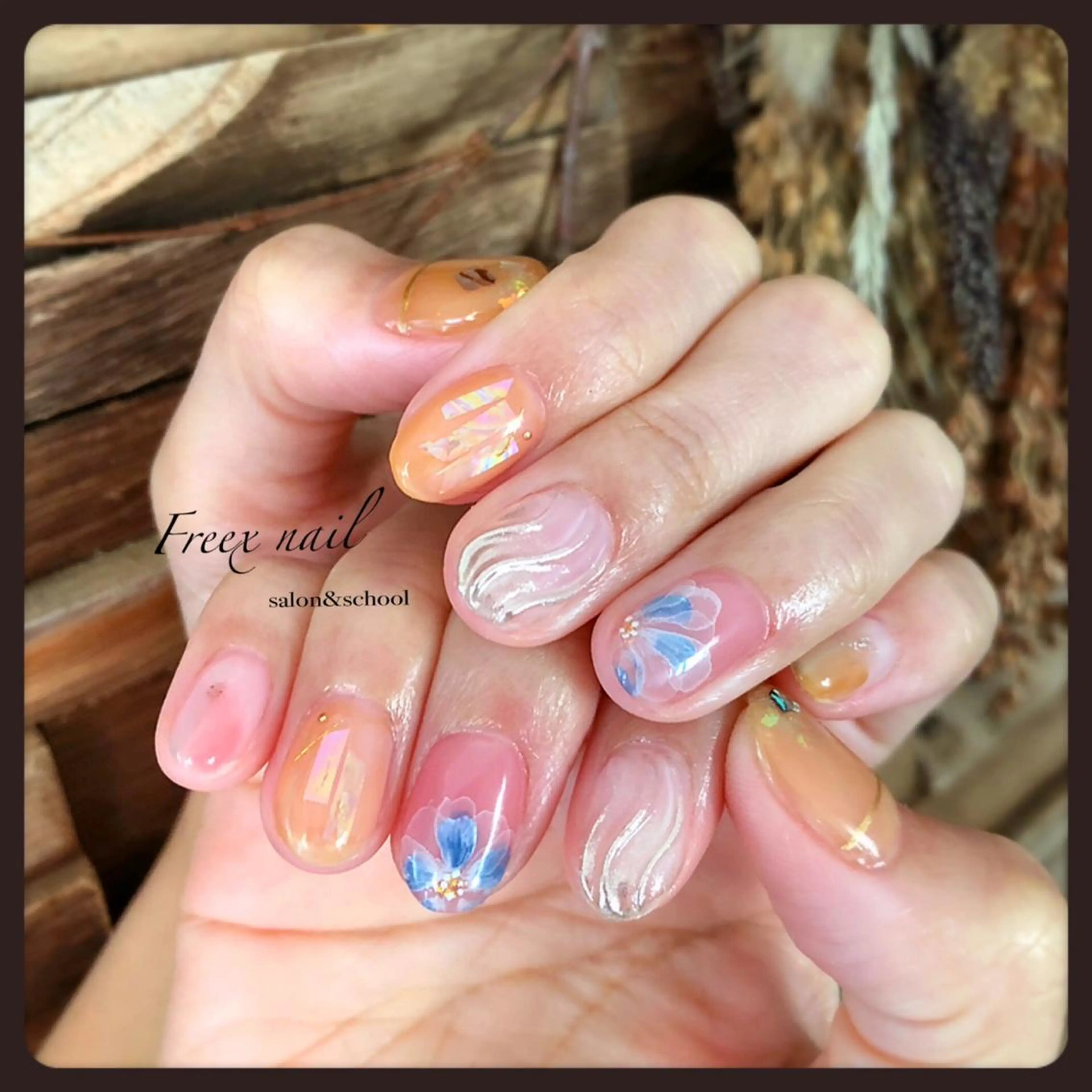ネイル Freex nail所属・freex nail /ニュアンス/個性派のネイルデザイン