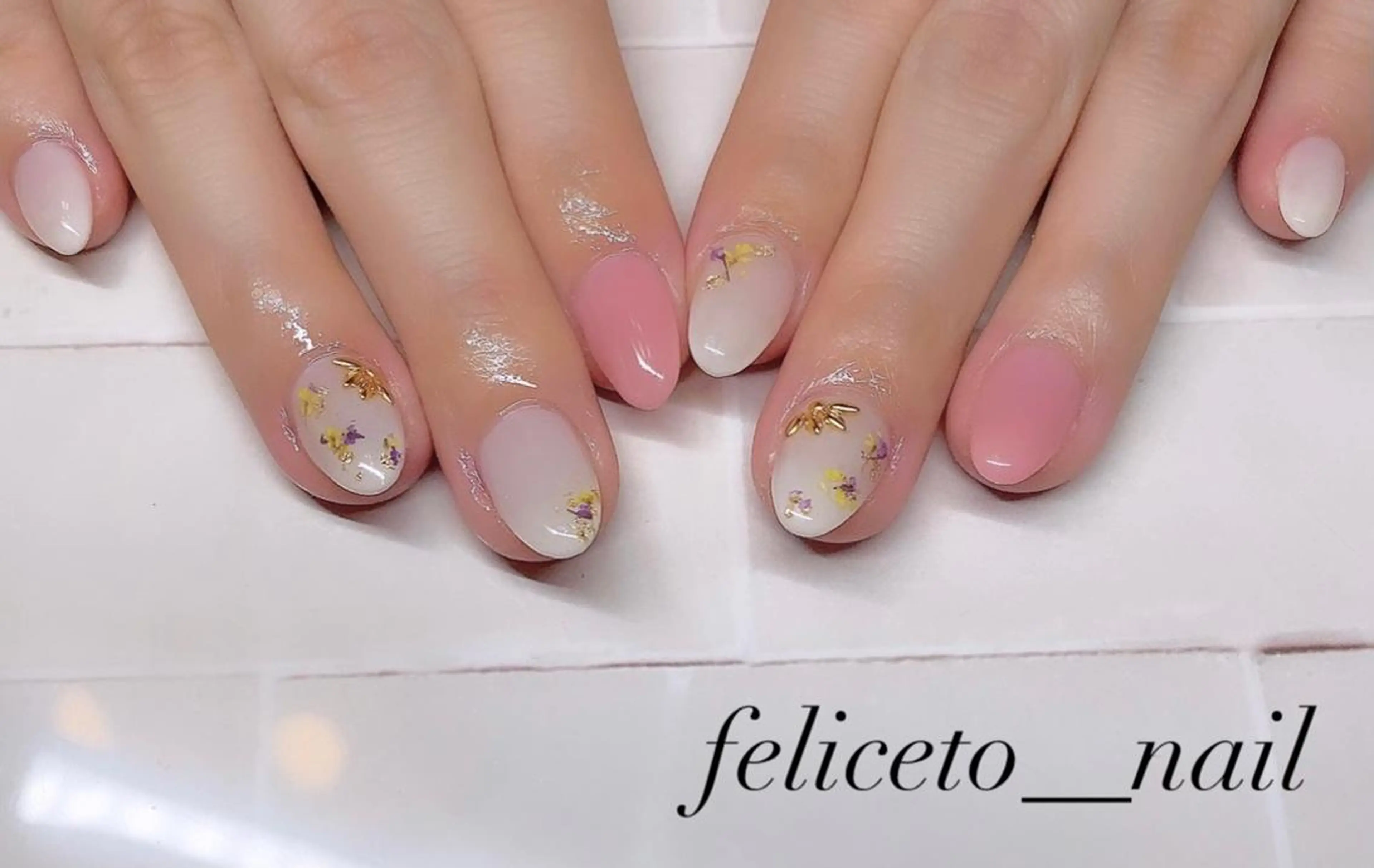 ネイル フラワーネイル feliceto_nail所属・Honokaホノカ nailのエステ・リラクイメージ