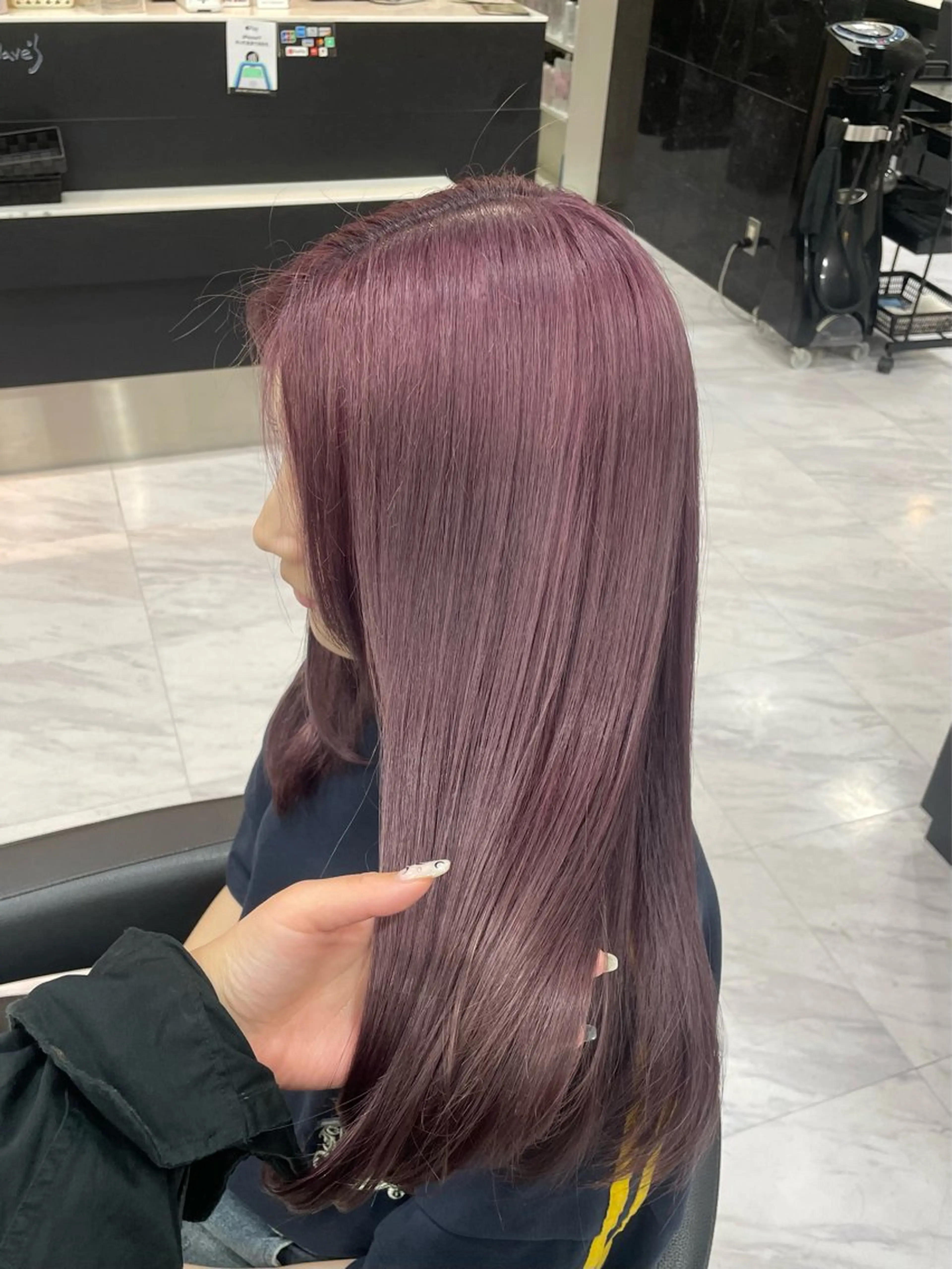 セミロング カラー カット ヘアカラー 🍒KUMAGAI 🍒のヘアスタイル