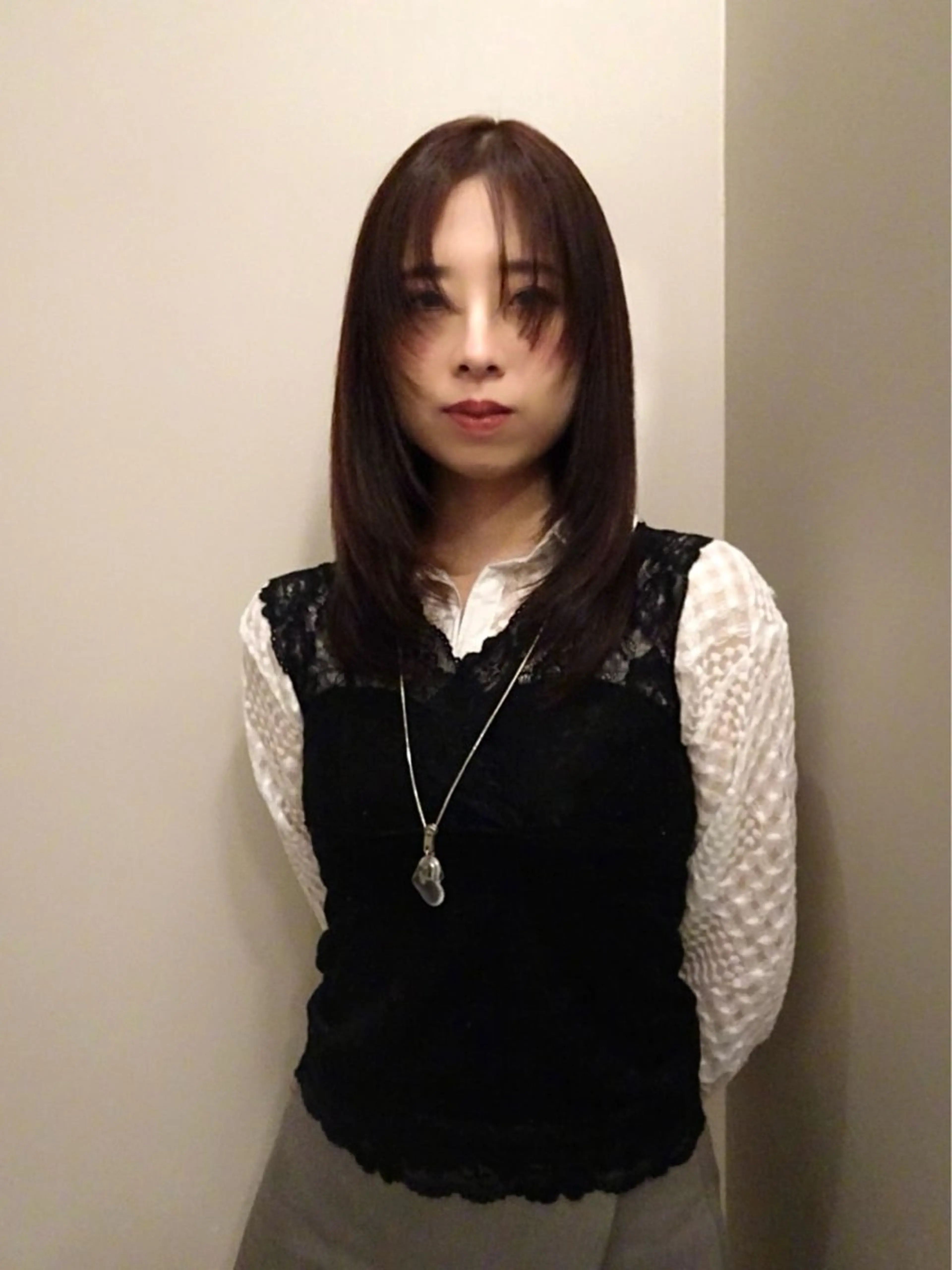 セミロング レイヤーカット ニュアンスヘア🪡 nenekaのヘアスタイル