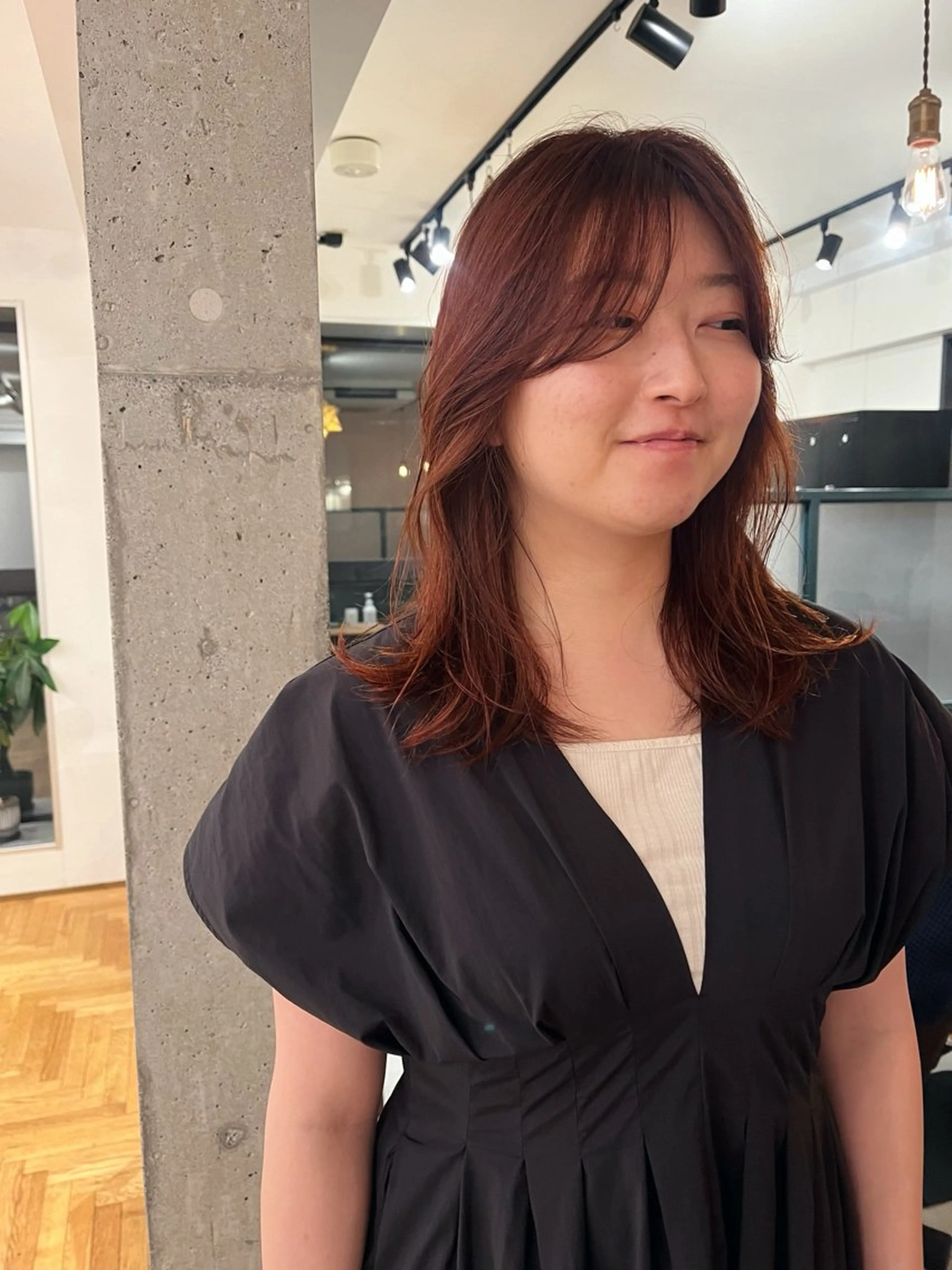 カラー 暖色/パーマ 🌼クニトウメイのヘアスタイル