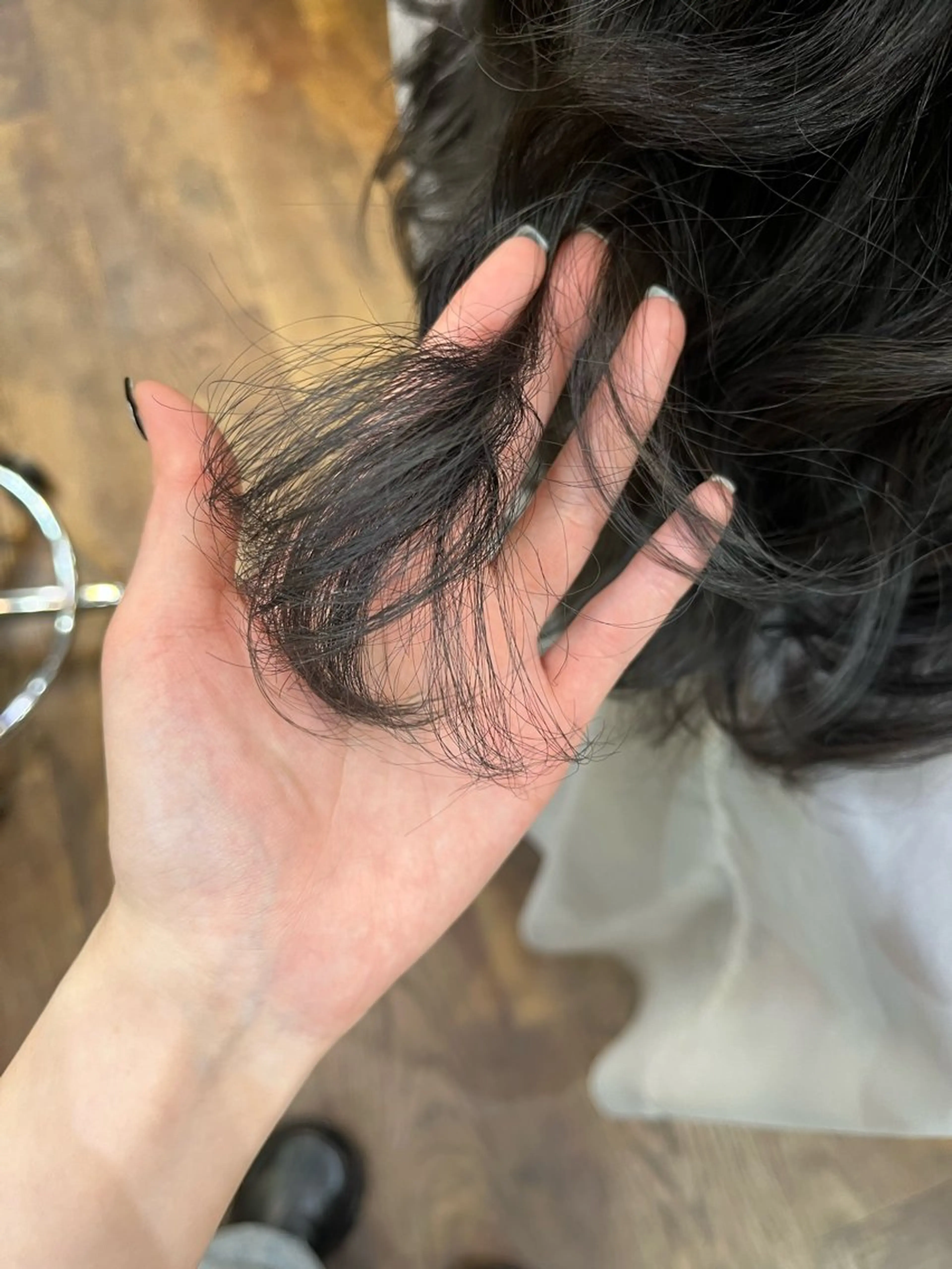 セミロング ヘアカラー 🩶atelier NALUちーさん🩶のヘアスタイル