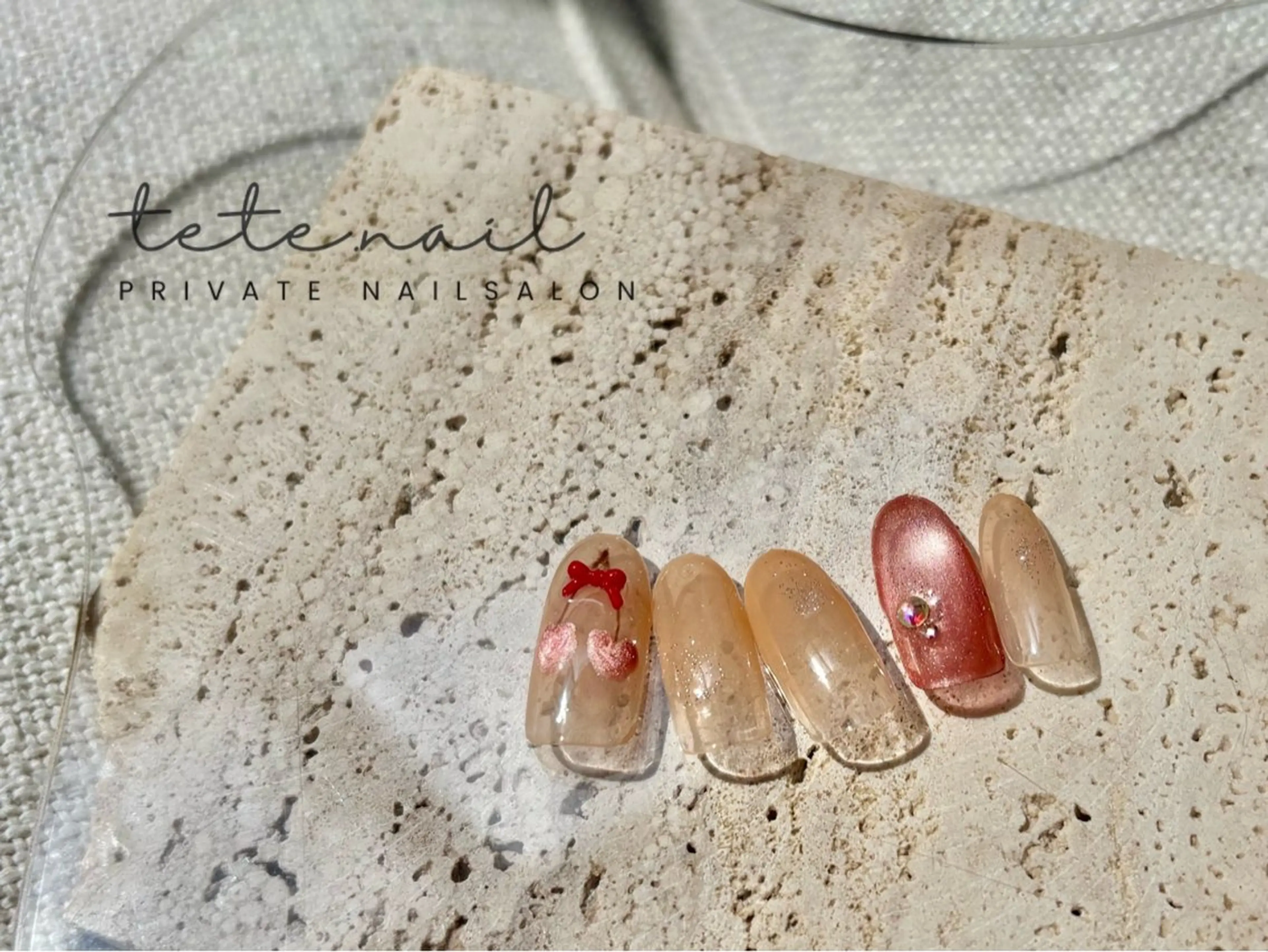 ネイル ハンドネイル tete. nailのネイルデザイン