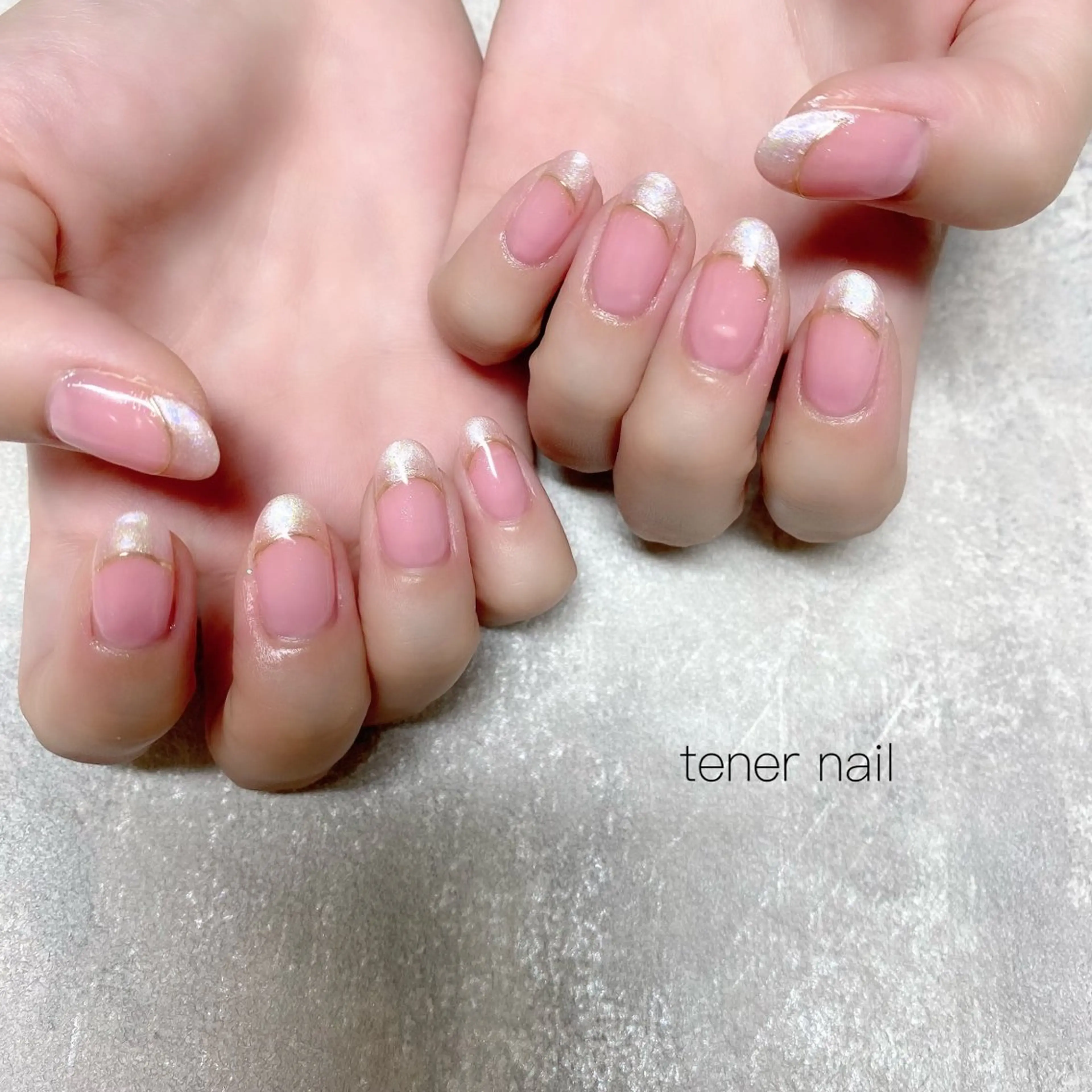 ネイル フレンチネイル ハンドネイル tener  nail  テネルネイル所属・テネルネイル tener nailのネイルデザイン