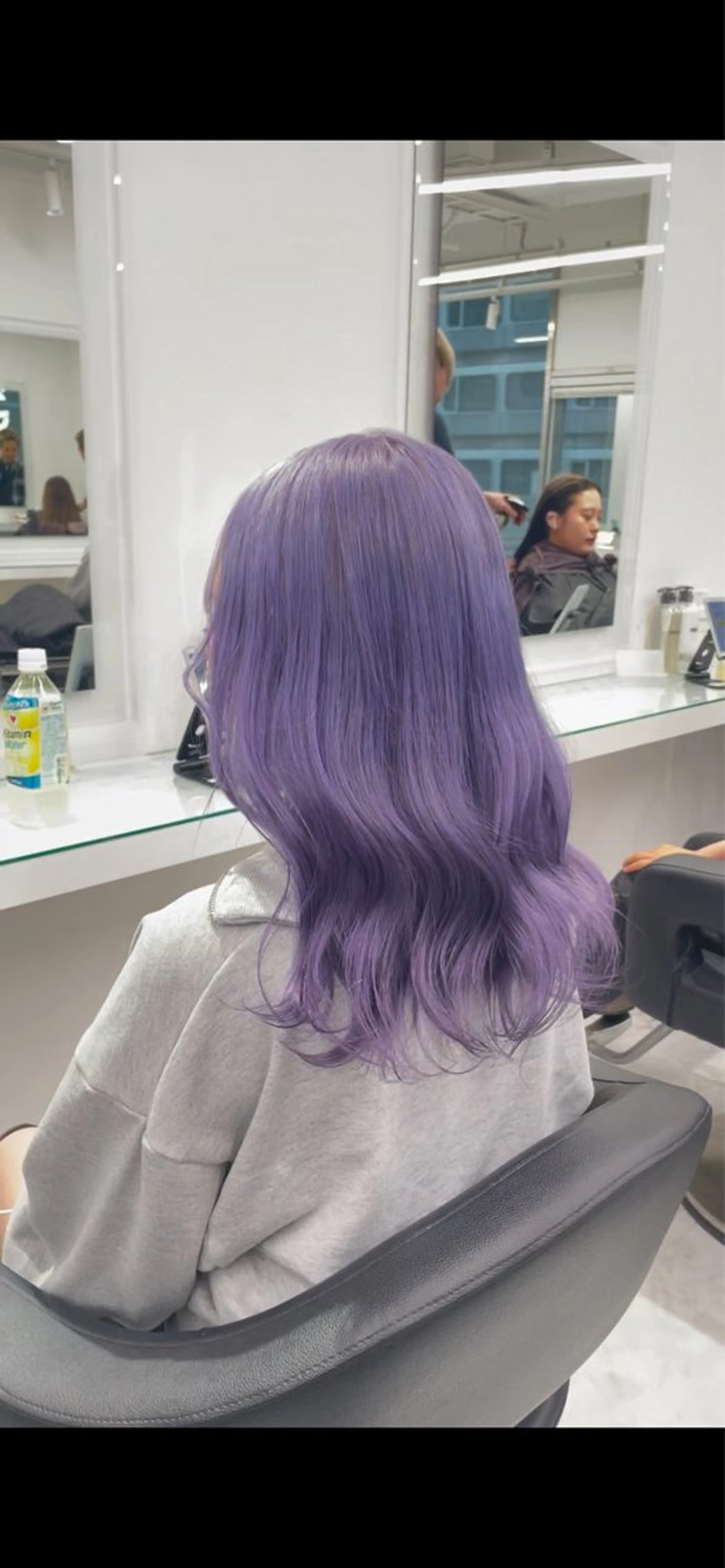 ミディアム カラー ハイトーン/デザイン 🦴ෆ‪maiෆ🦴のヘアスタイル