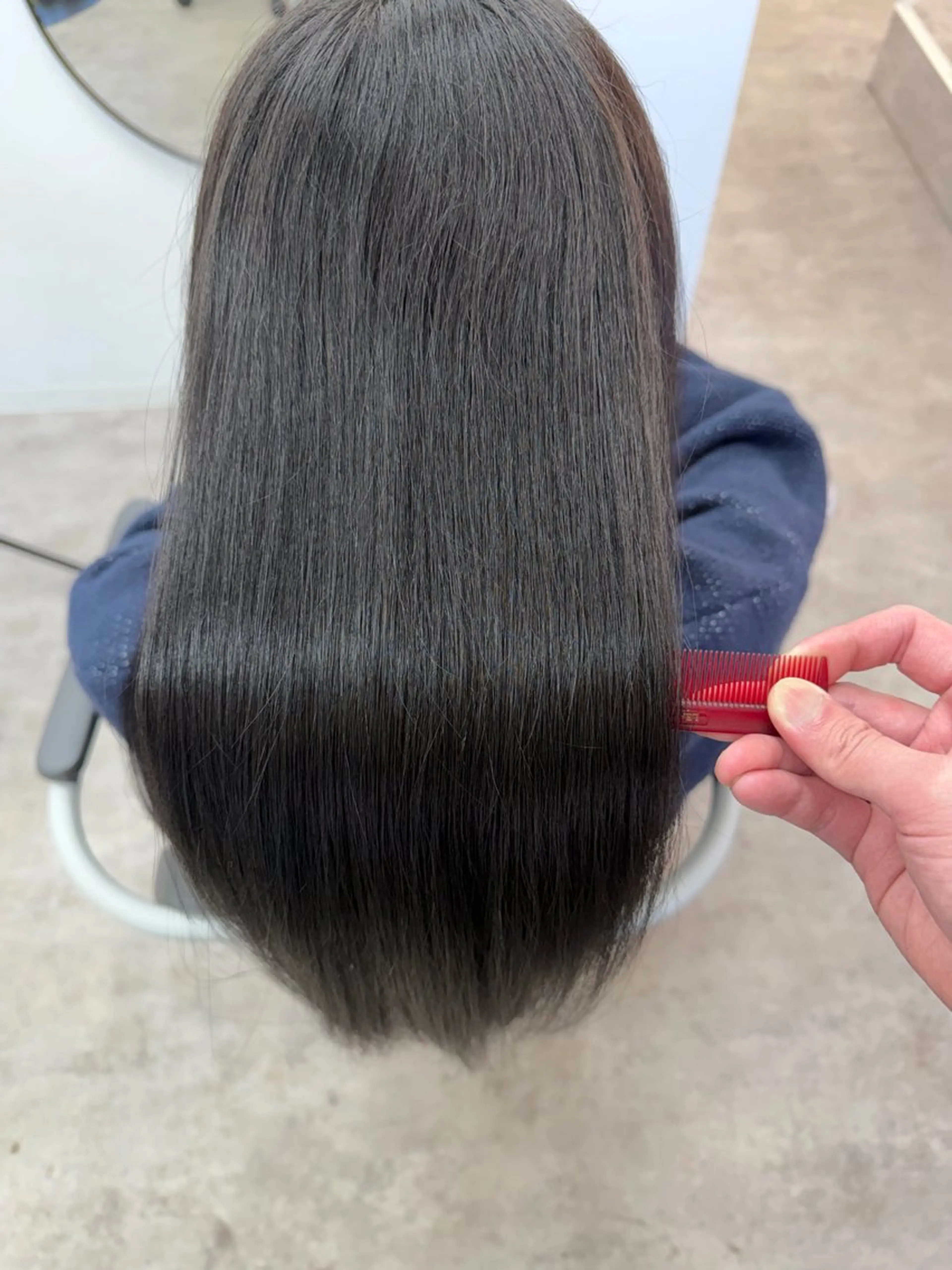 ロング 髪質改善 縮毛矯正 gram高岡/ yuyaのヘアスタイル