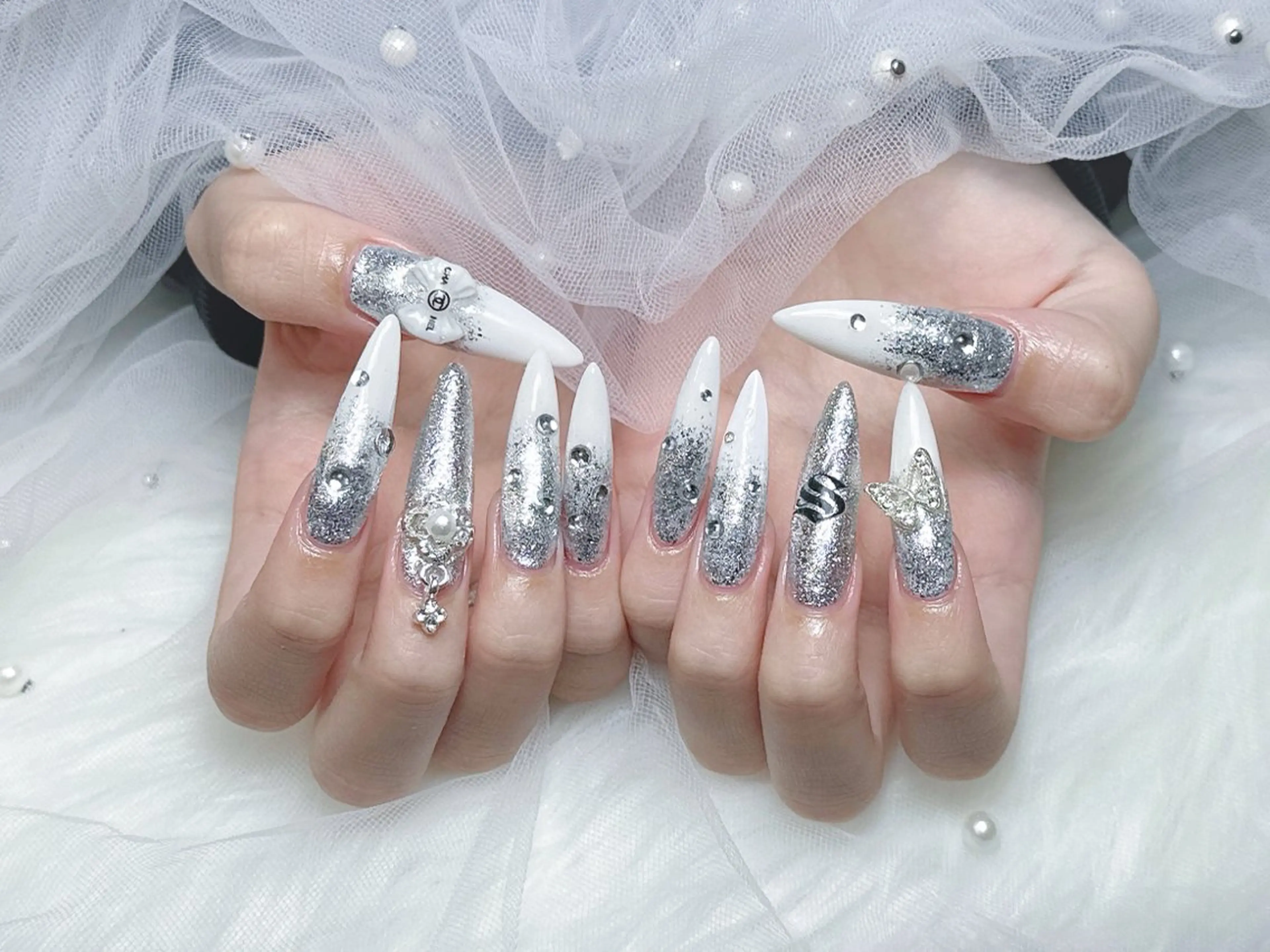 ネイル ハンドネイル 【Eclat ｴｸﾗ】nail＆beauty所属・Eclat〔ｴｸﾗ〕 MOEKA𝜗𝜚*のネイルデザイン