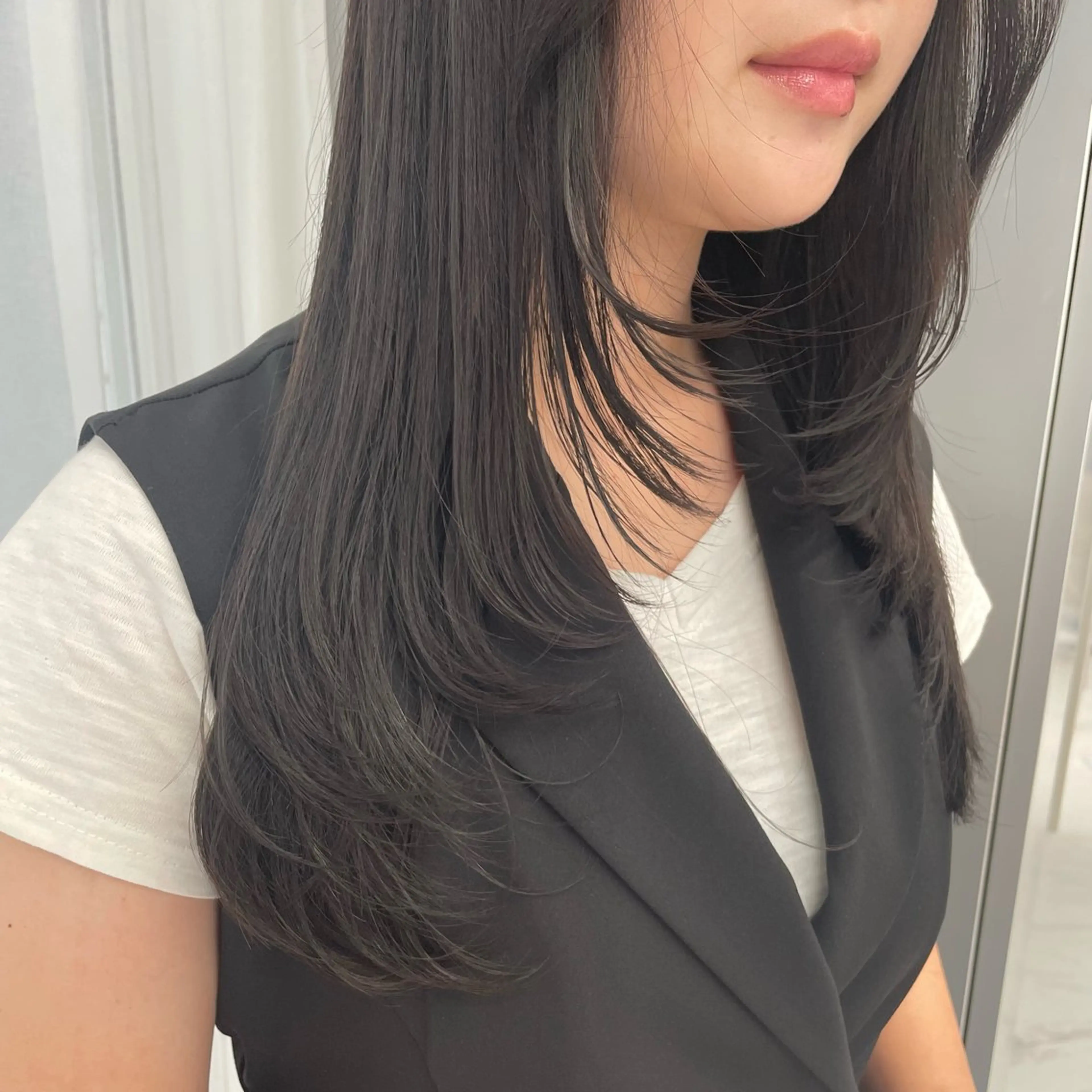 ロング カット ハイトーン/ボブ /HBL/AYUNAのヘアスタイル