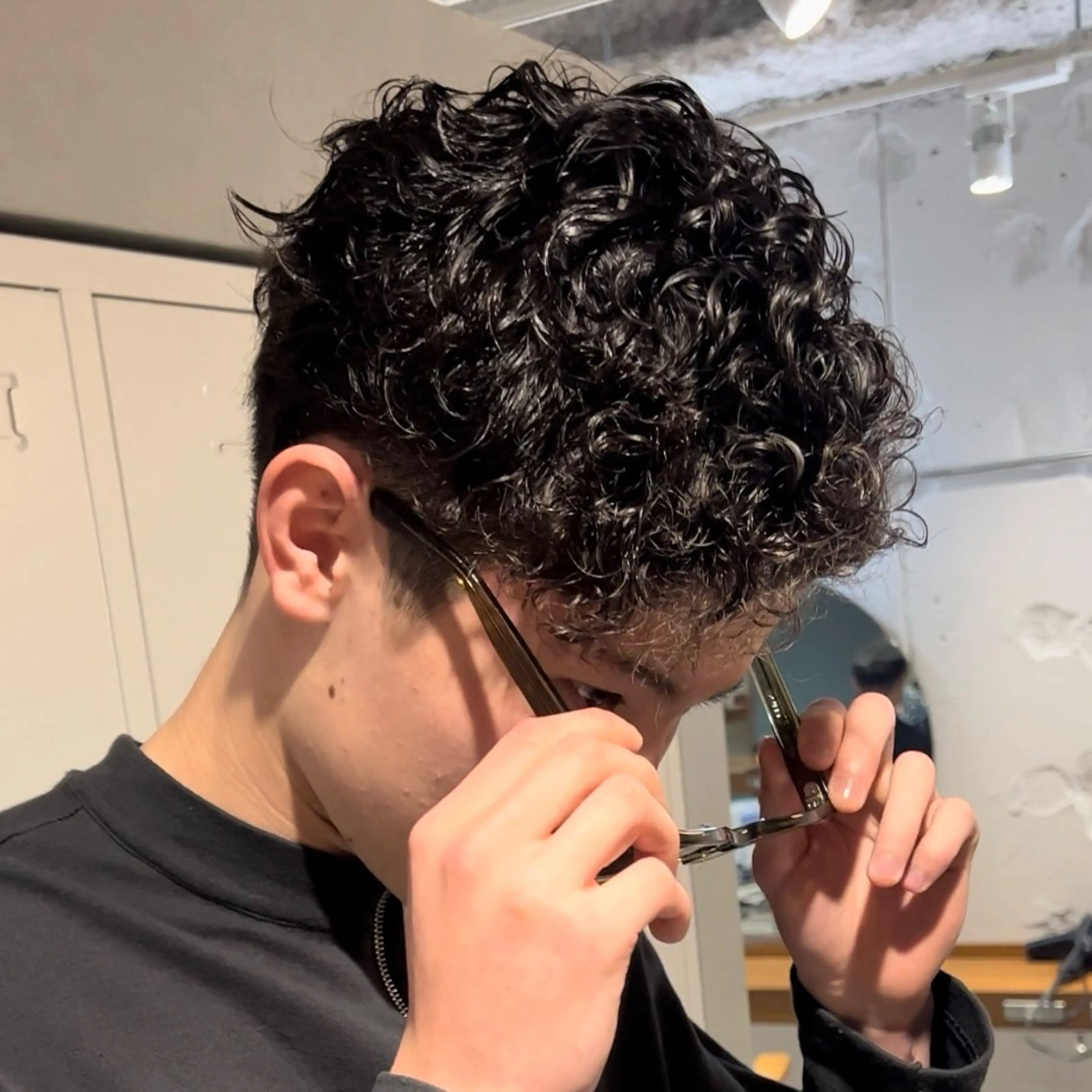 【メンズ限定クーポン】メンズカット＋ナチュラルパーマの写真