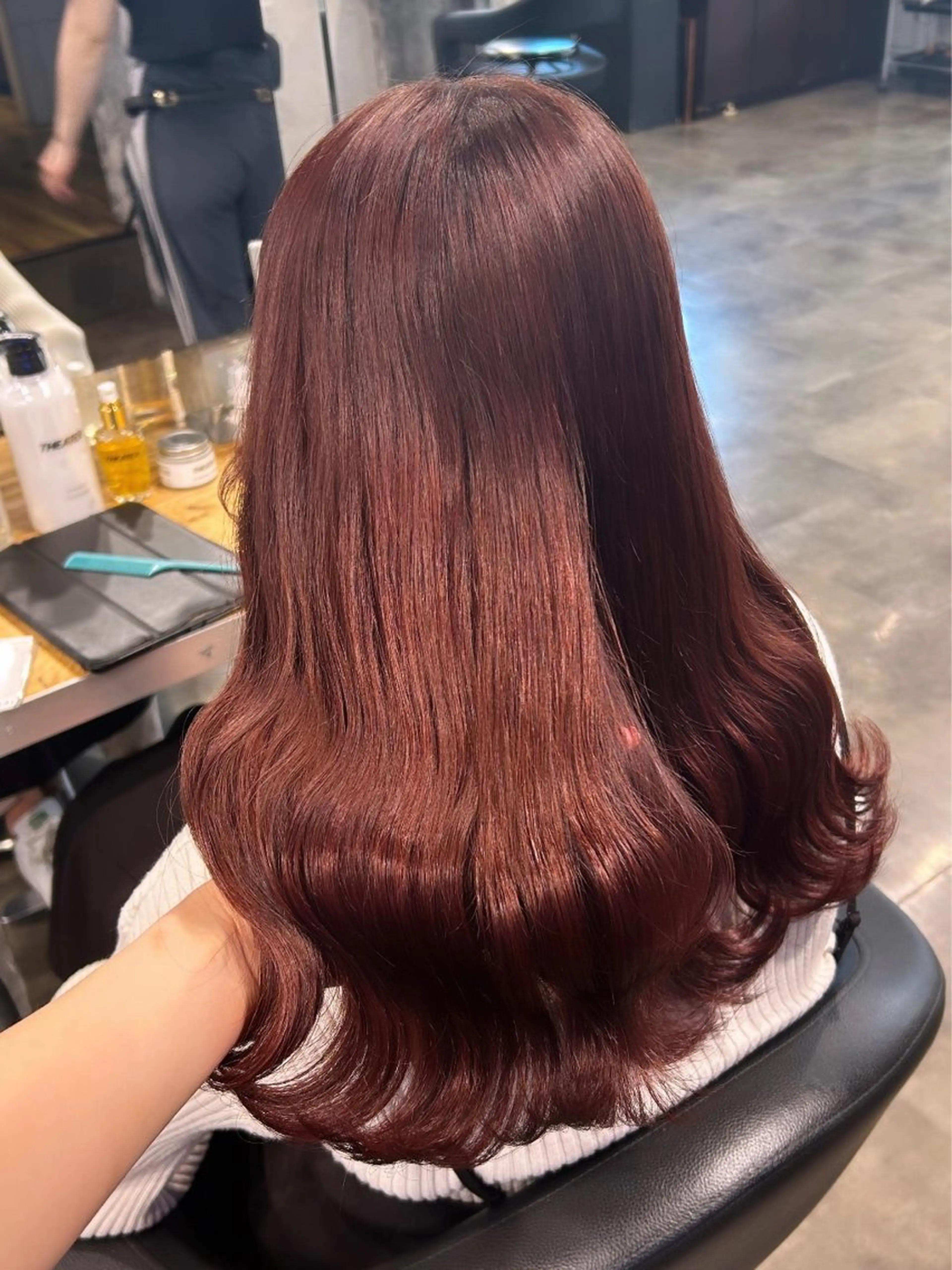 ロング カラー IS所属・横浜美容室/透明感 カラー/レイヤーのヘアスタイル