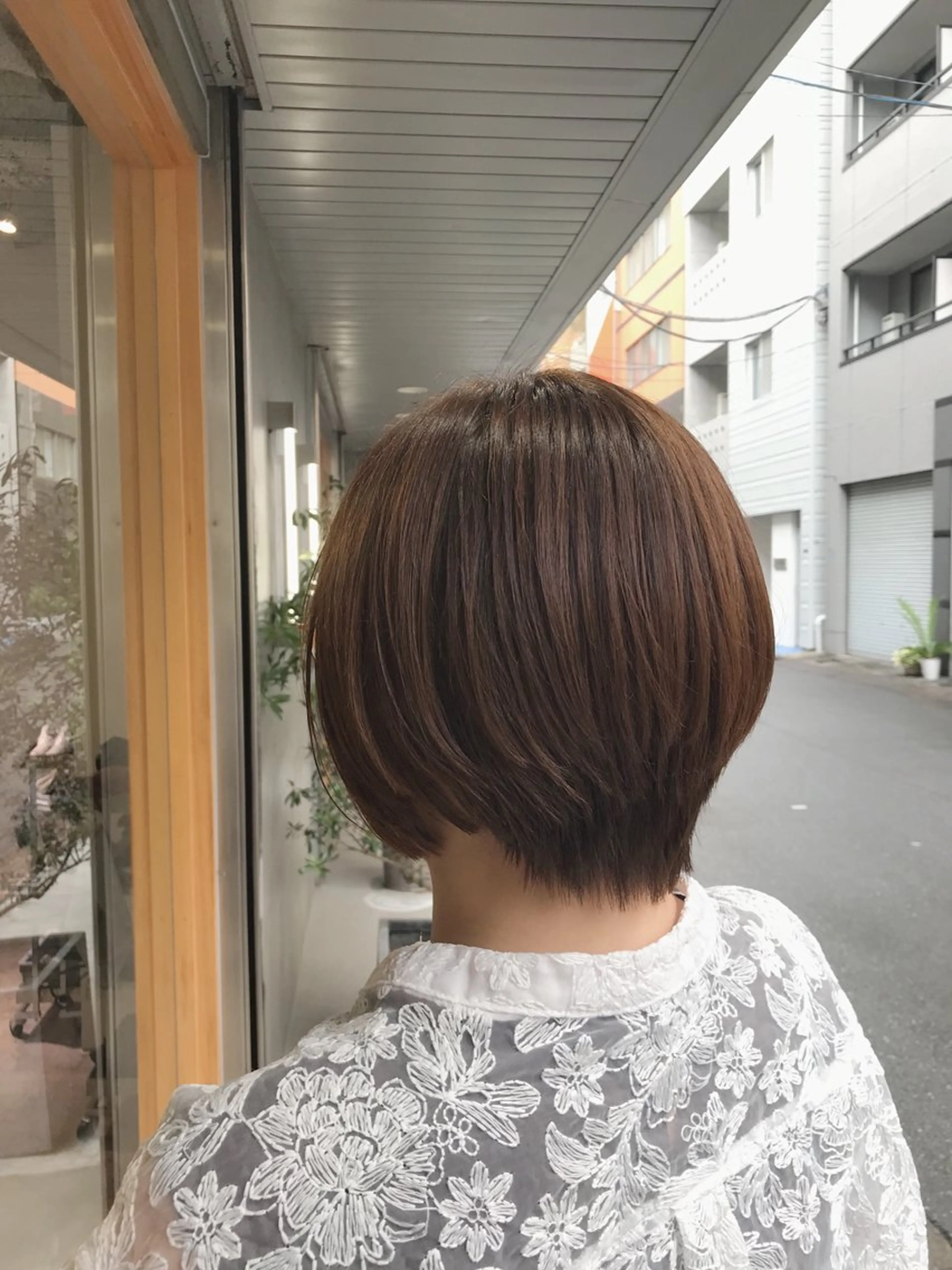 ショート ボブ ショートヘア moi-meme.soe所属・タナカ リナのヘアスタイル