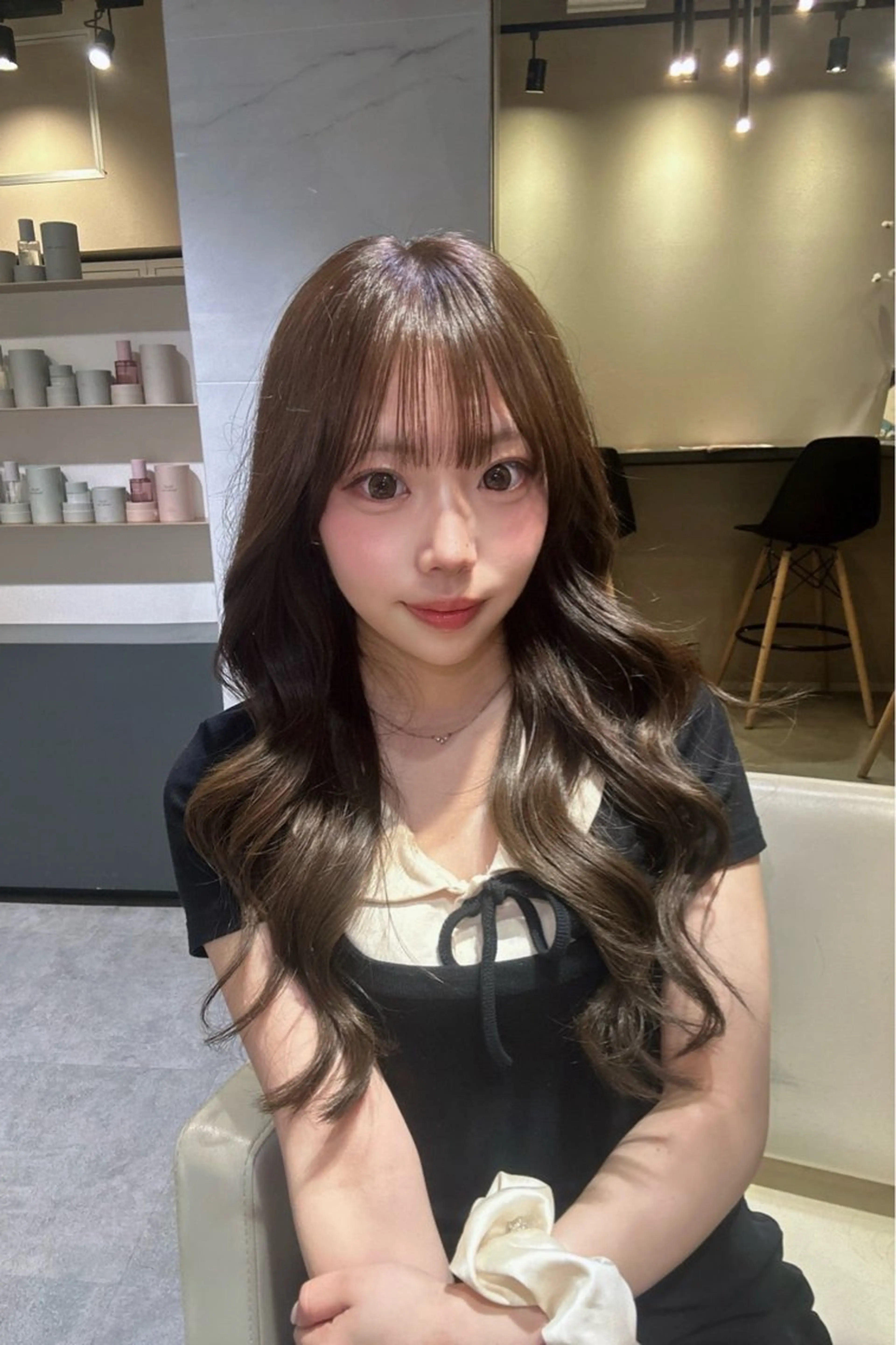 ロング ヘアカラー 柿田人和/レディース 💫カットモデル✨のヘアスタイル