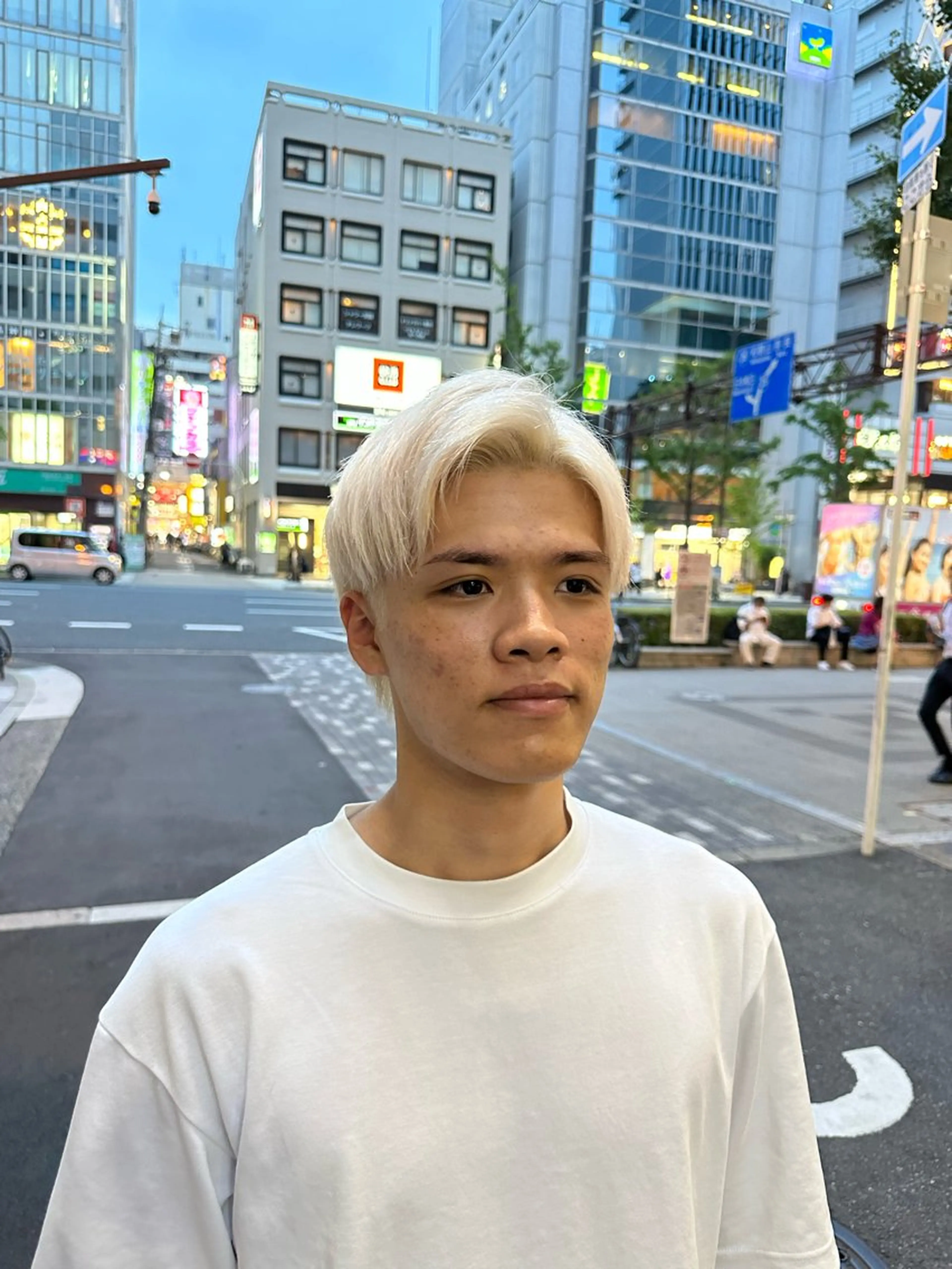 【♦️メンズ限定】ダブルカラー＋カット＋トリートメント（ケアブリーチ＋2200円）の写真