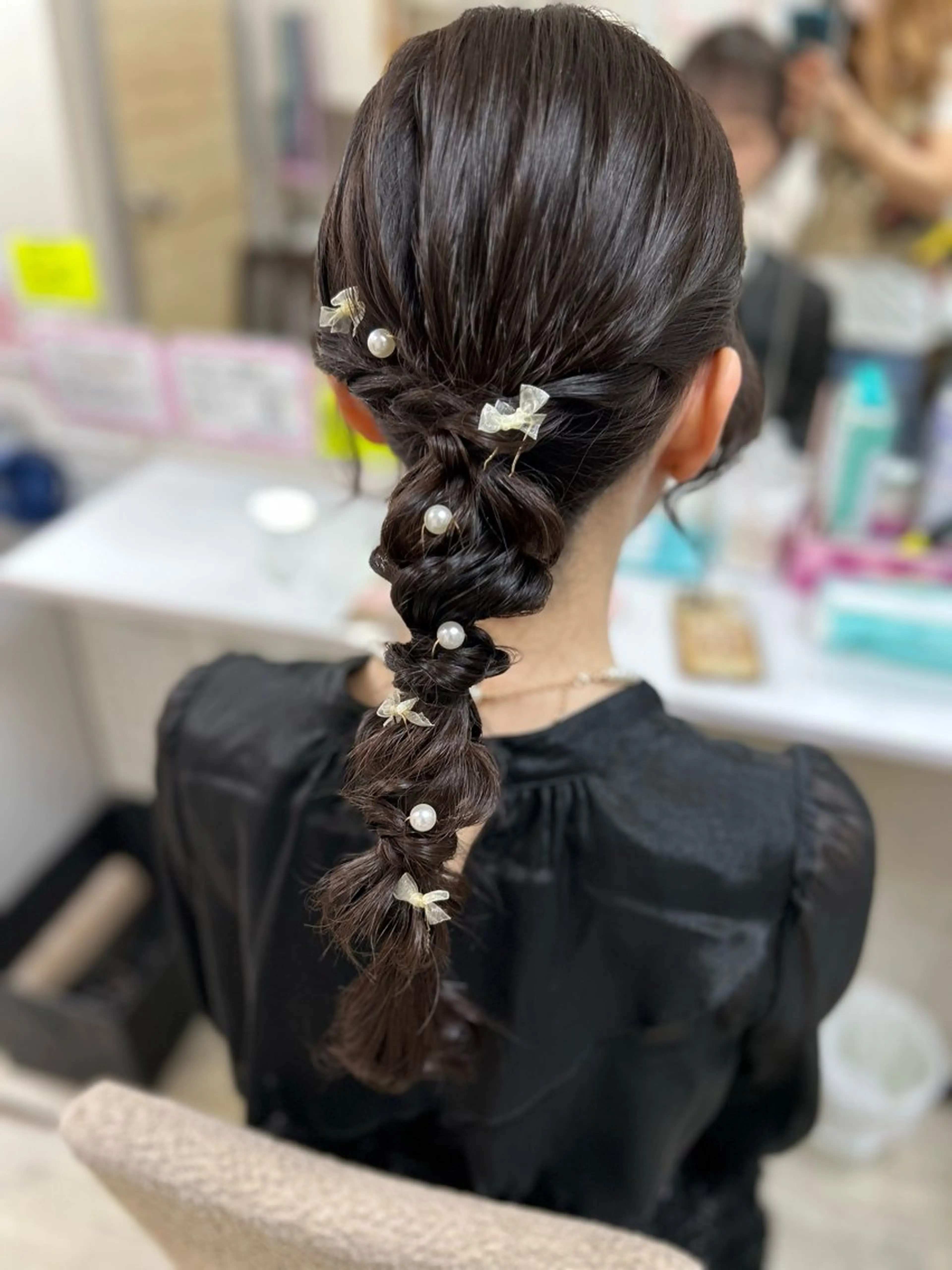 ロング ヘアセット へアセット/心斎橋 支持率No.1✨🌈のヘアスタイル